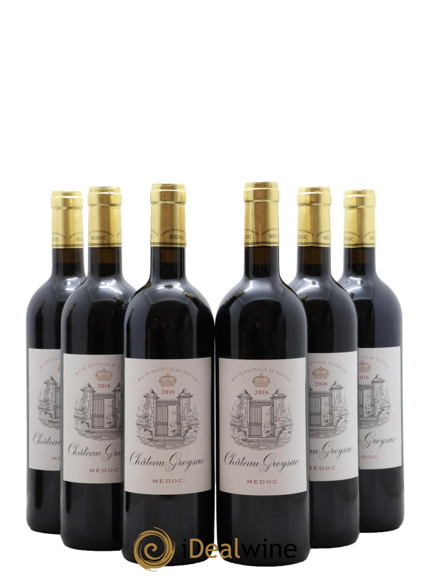 Château Greysac Cru Bourgeois  2016 - Lot of 6 bottles - 0