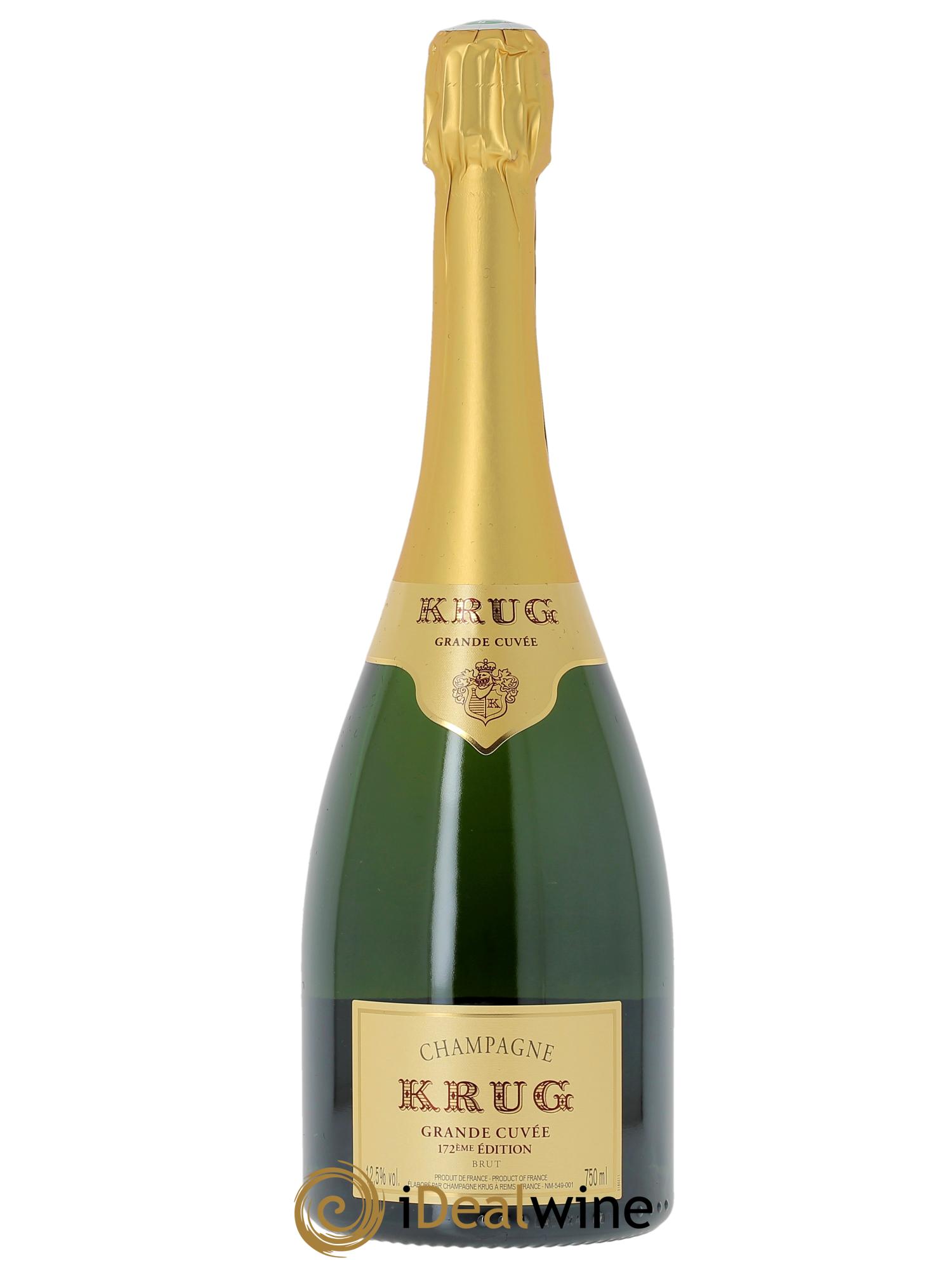 Grande Cuvée Brut - 172ème édition Krug  - Lotto di 1 bottiglia - 1