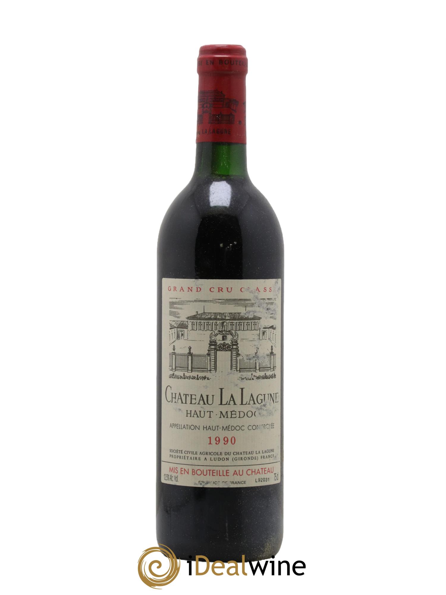 Château la Lagune 3ème Grand Cru Classé 1990 - Lotto di 1 bottiglia - 0