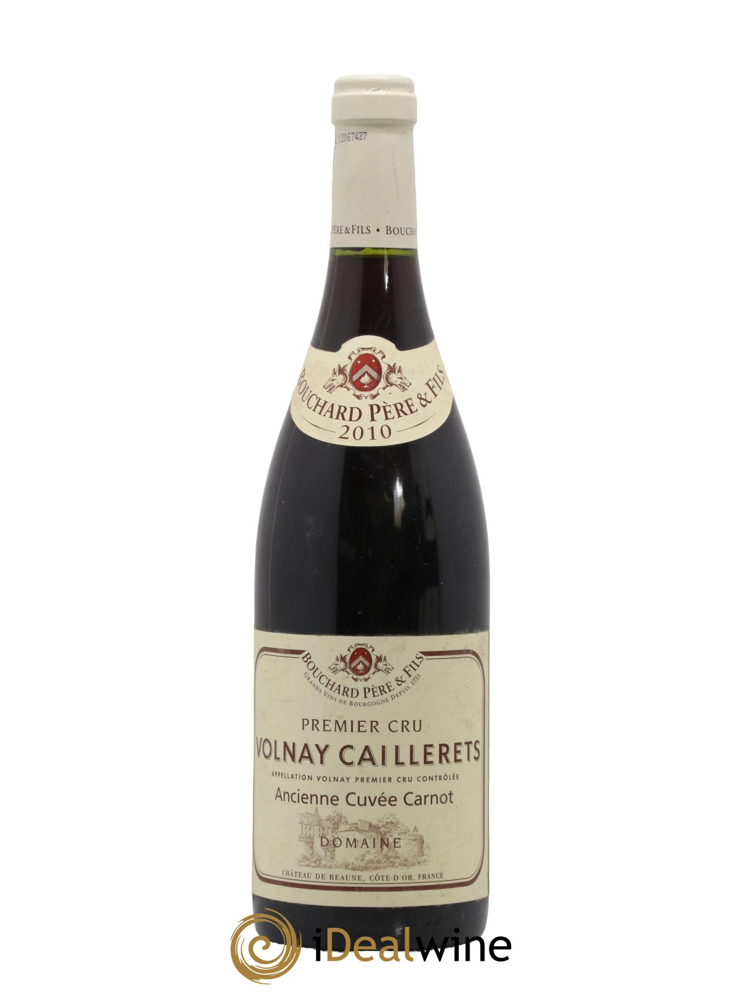 Volnay 1er Cru Caillerets - Ancienne Cuvée Carnot Bouchard Père & Fils 2010 - Posten von 1 Flasche - 0