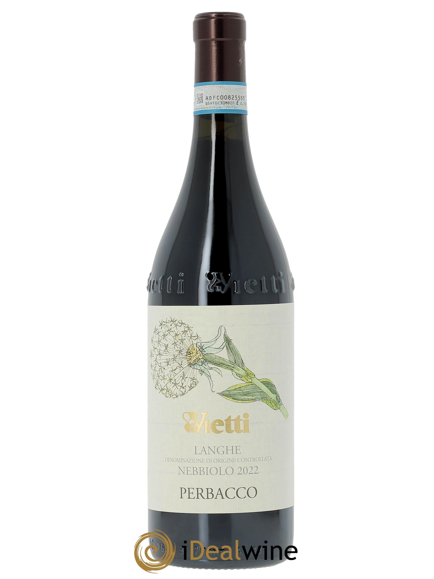 Langhe DOC Perbacco Vietti   2022 - Lot de 1 bouteille - 0