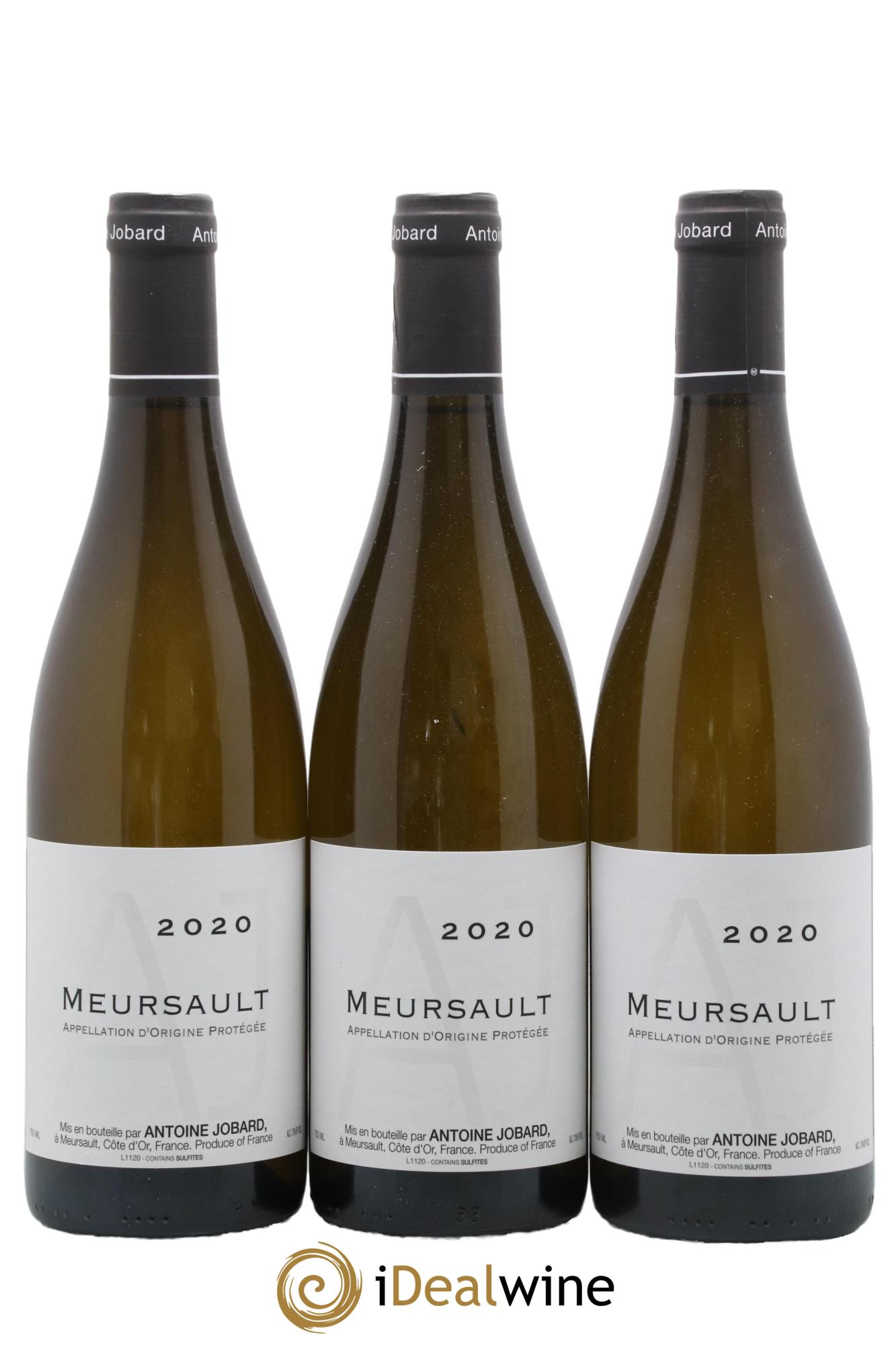 Meursault François et Antoine Jobard (Domaine) 2020 - Lot de 3 bouteilles - 0