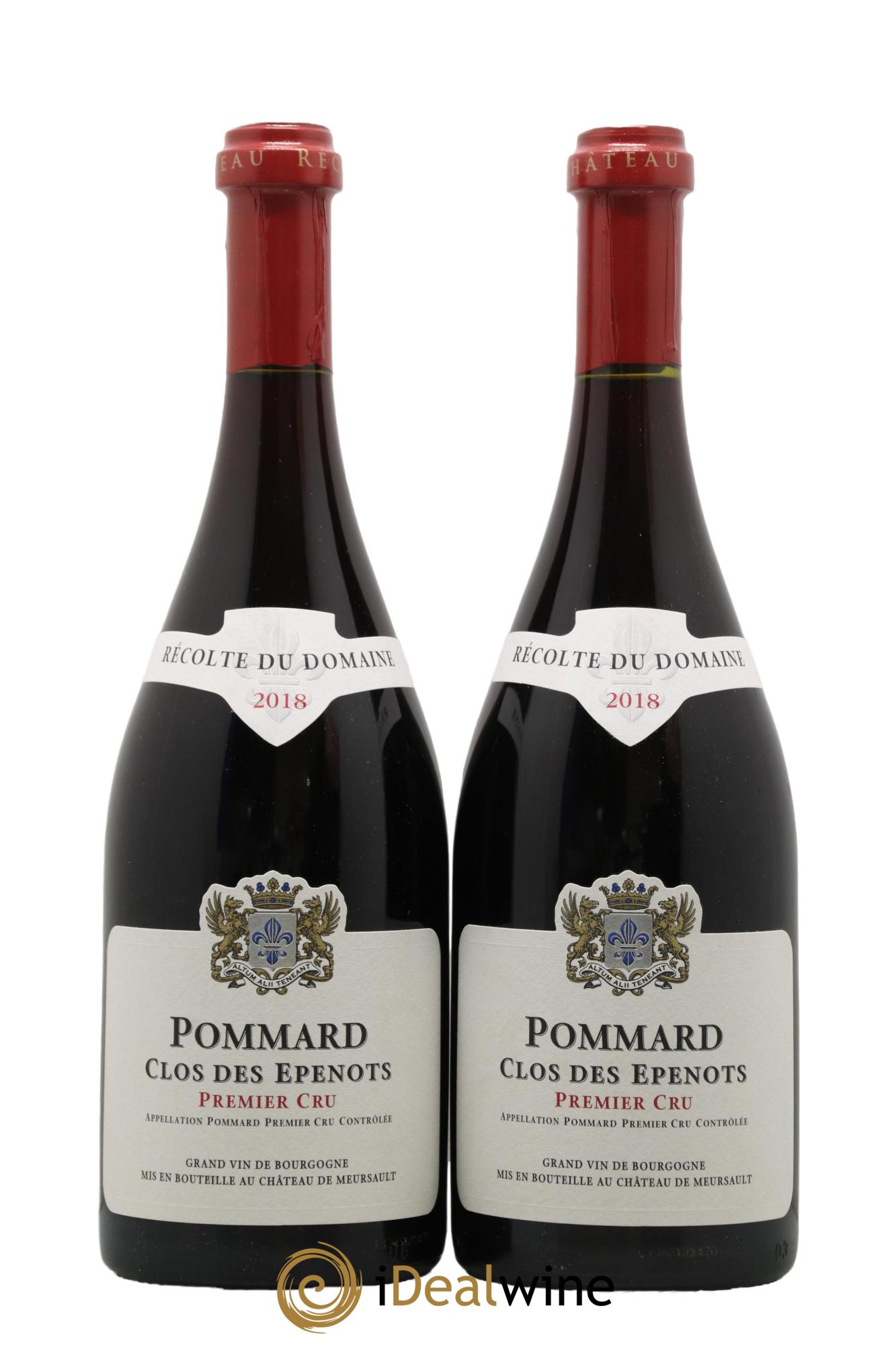 Pommard 1er Cru Clos des Epenots Château de Meursault 2018 - Lot of 2 bottles - 0