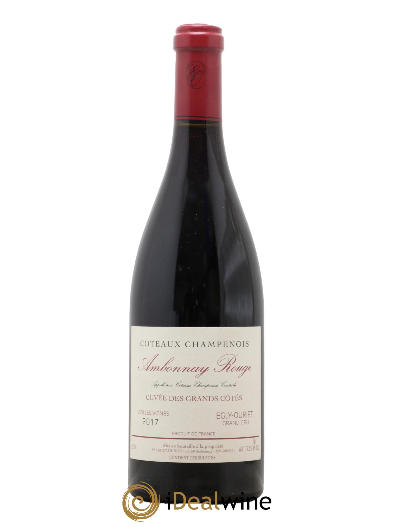 Grand Cru Ambonnay Cuvée des Grands Côtés VV Egly-Ouriet 2017 - Lotto di 1 bottiglia - 0