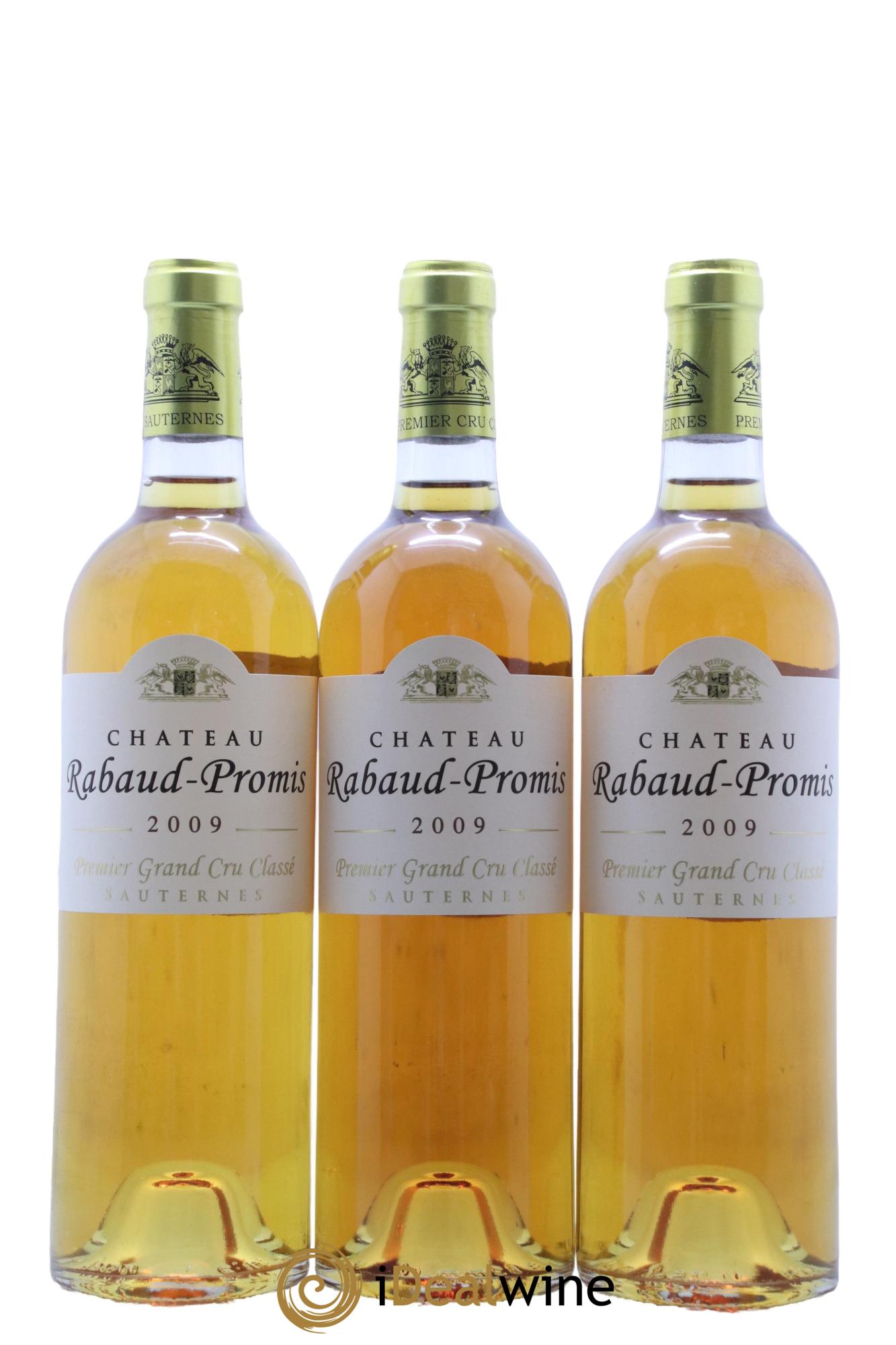 Château Rabaud Promis 1er Grand Cru Classé  2009 - Lotto di 6 bottiglie - 2