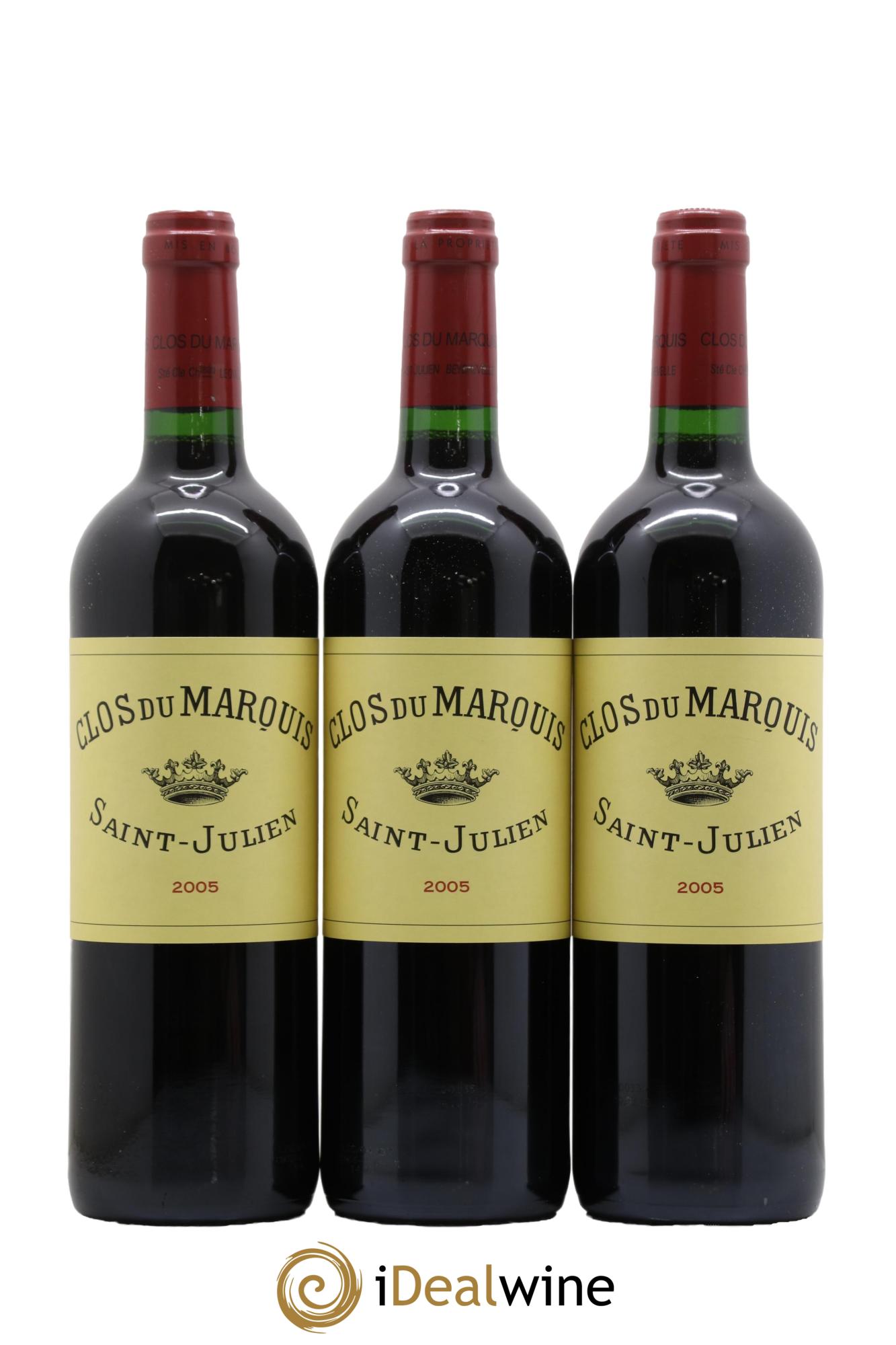 Clos du Marquis 2005 - Lot de 12 bouteilles - 1