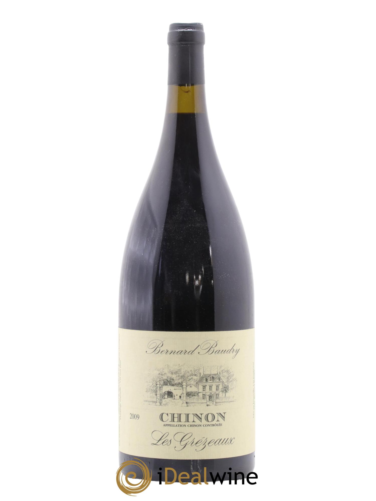 Chinon Les Grézeaux Bernard Baudry 2009 - Lot de 1 magnum - 0