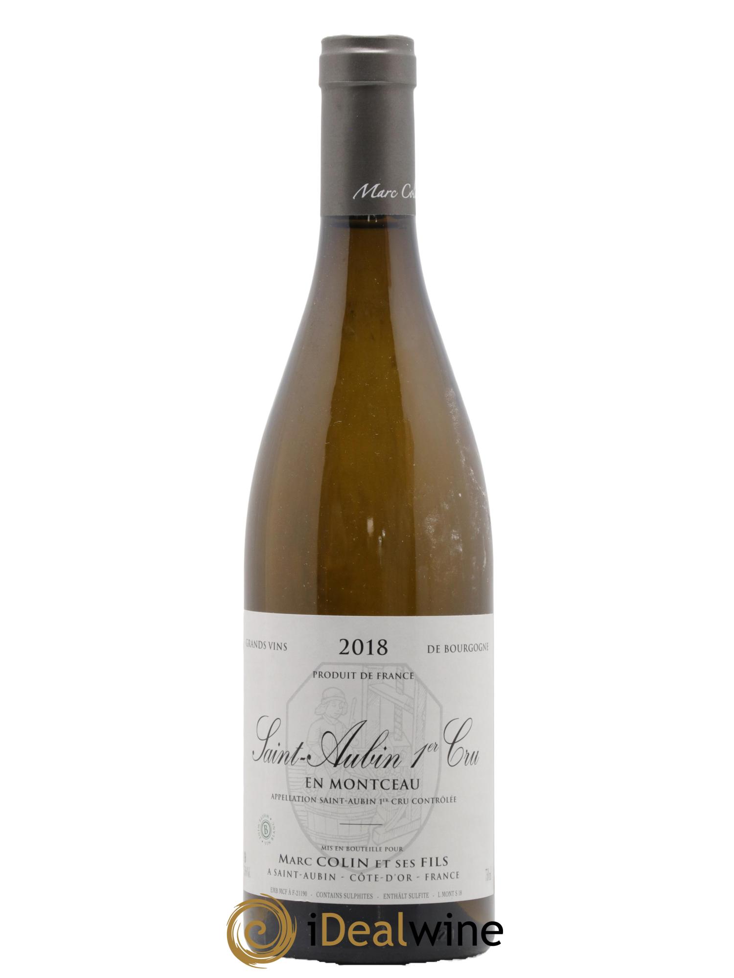 Saint-Aubin 1er Cru En Montceau Marc Colin & Fils 2018 - Lotto di 1 bottiglia - 0