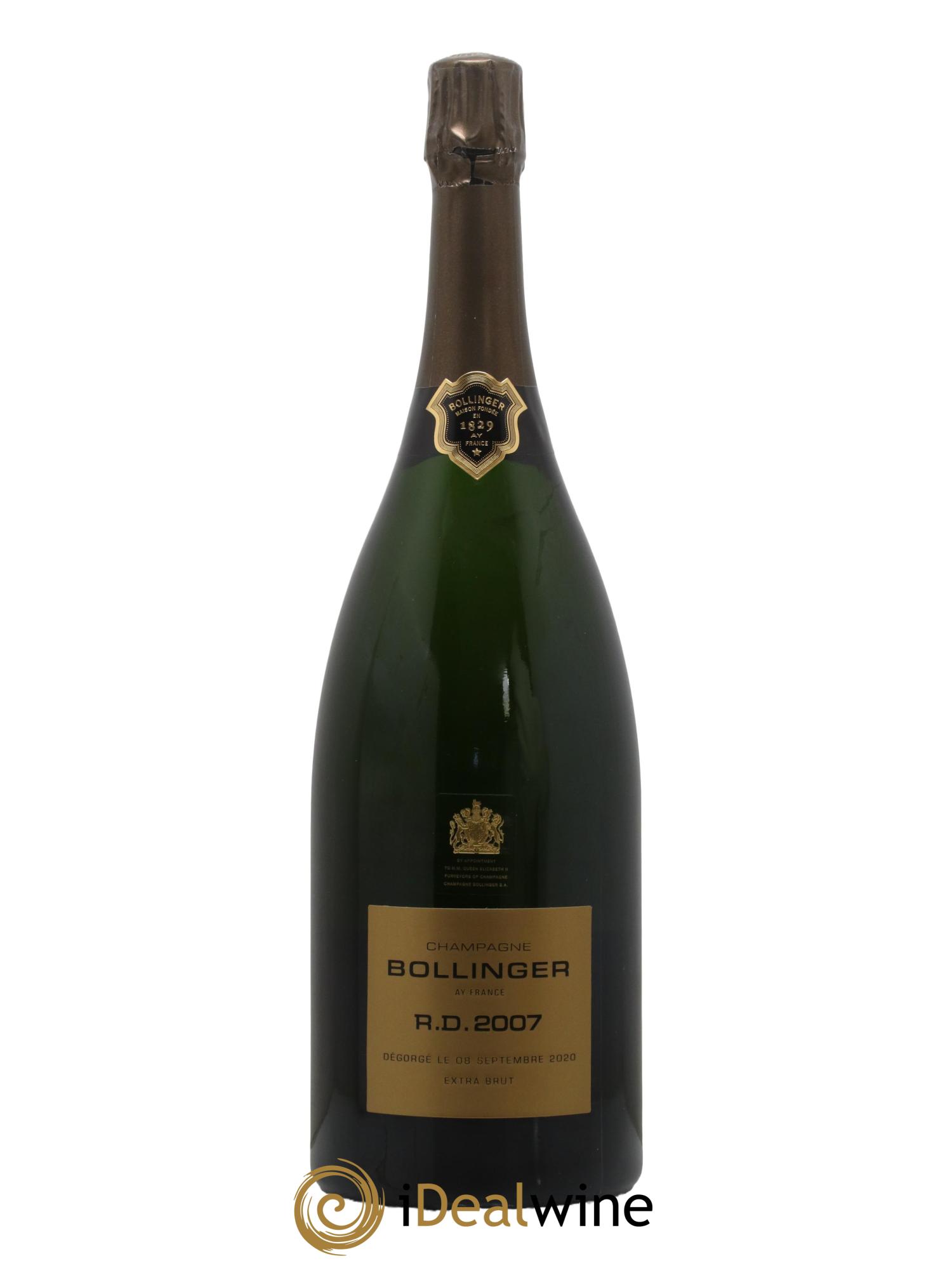 R.D. Extra Brut Bollinger 2007 - Lot of 1 magnum - 0