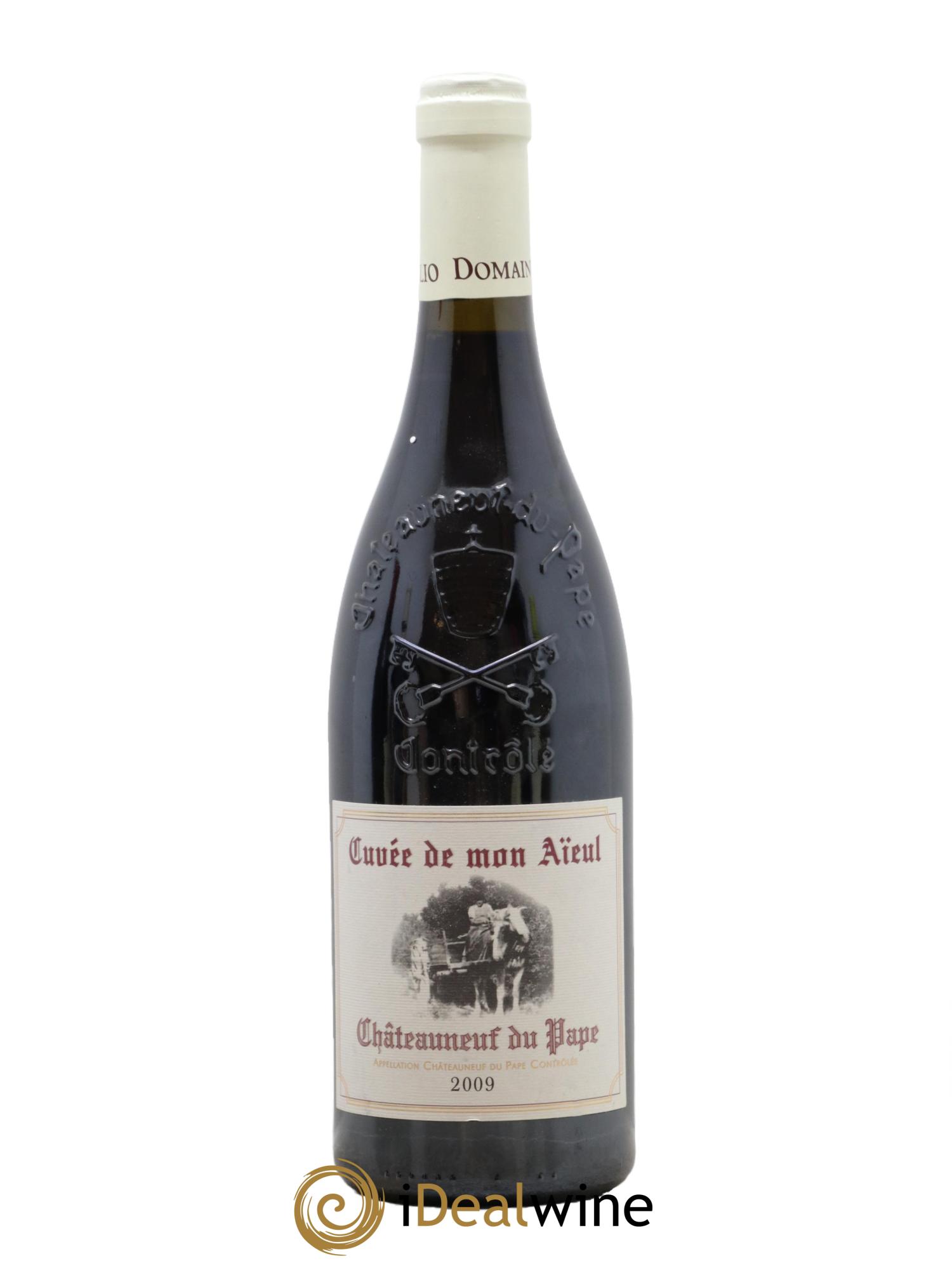 Châteauneuf-du-Pape Cuvée de mon Aïeul Pierre Usseglio & Fils 2009 - Lot de 1 bouteille - 0