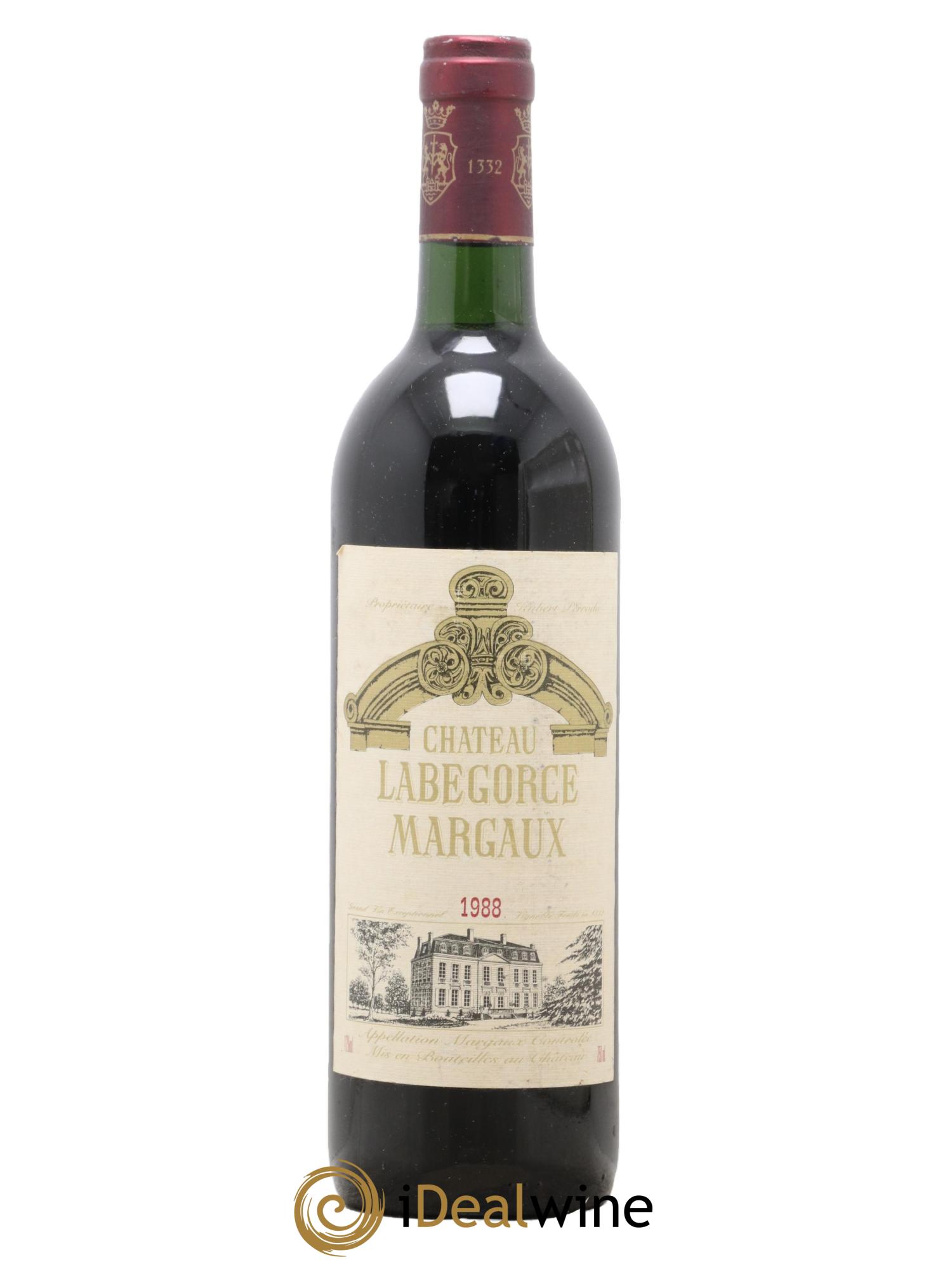 Château Labegorce Cru Bourgeois 1988 - Posten von 1 Flasche - 0