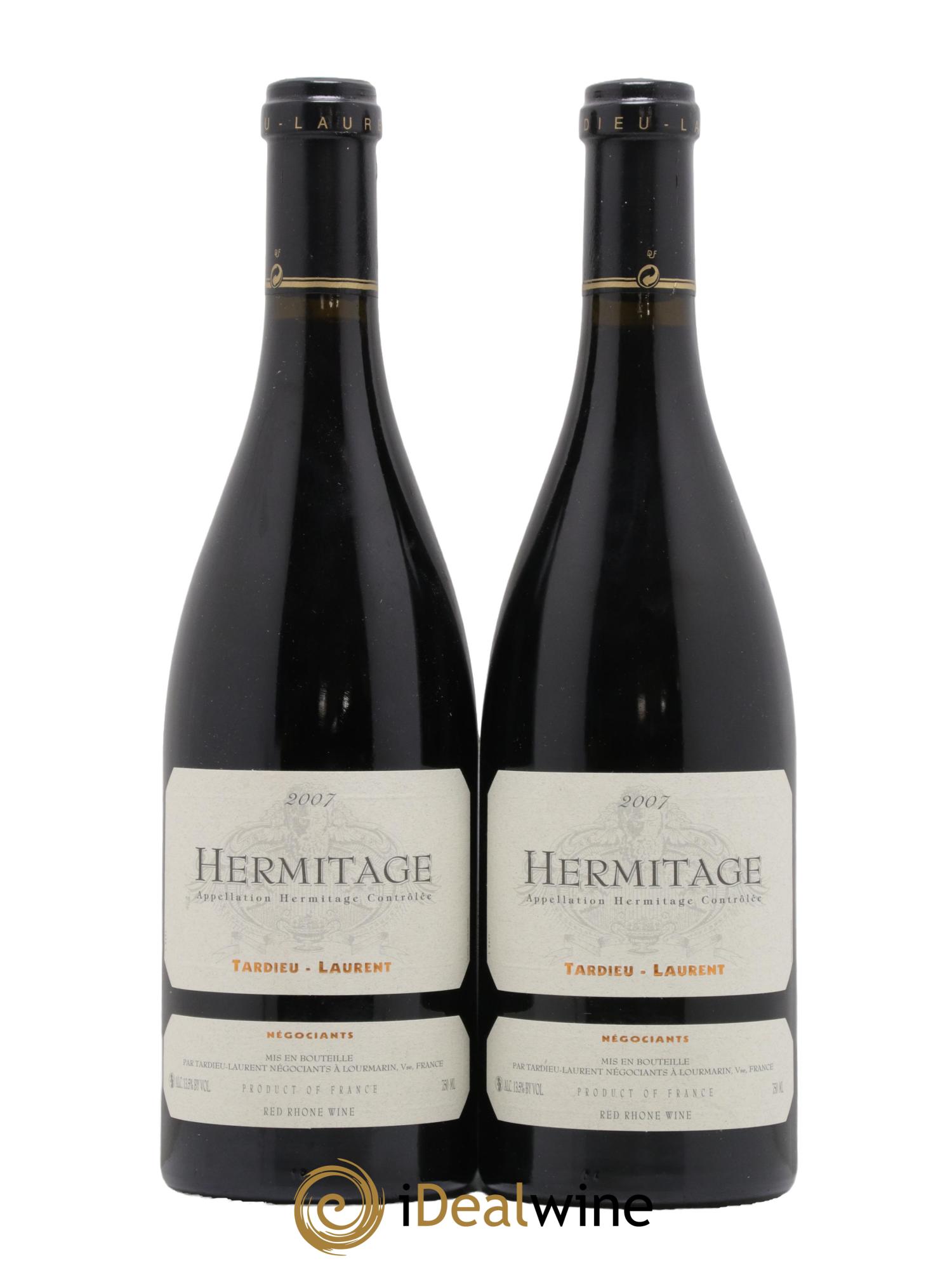 Hermitage Maison Tardieu-Laurent 2007 - Lot de 2 bouteilles - 0