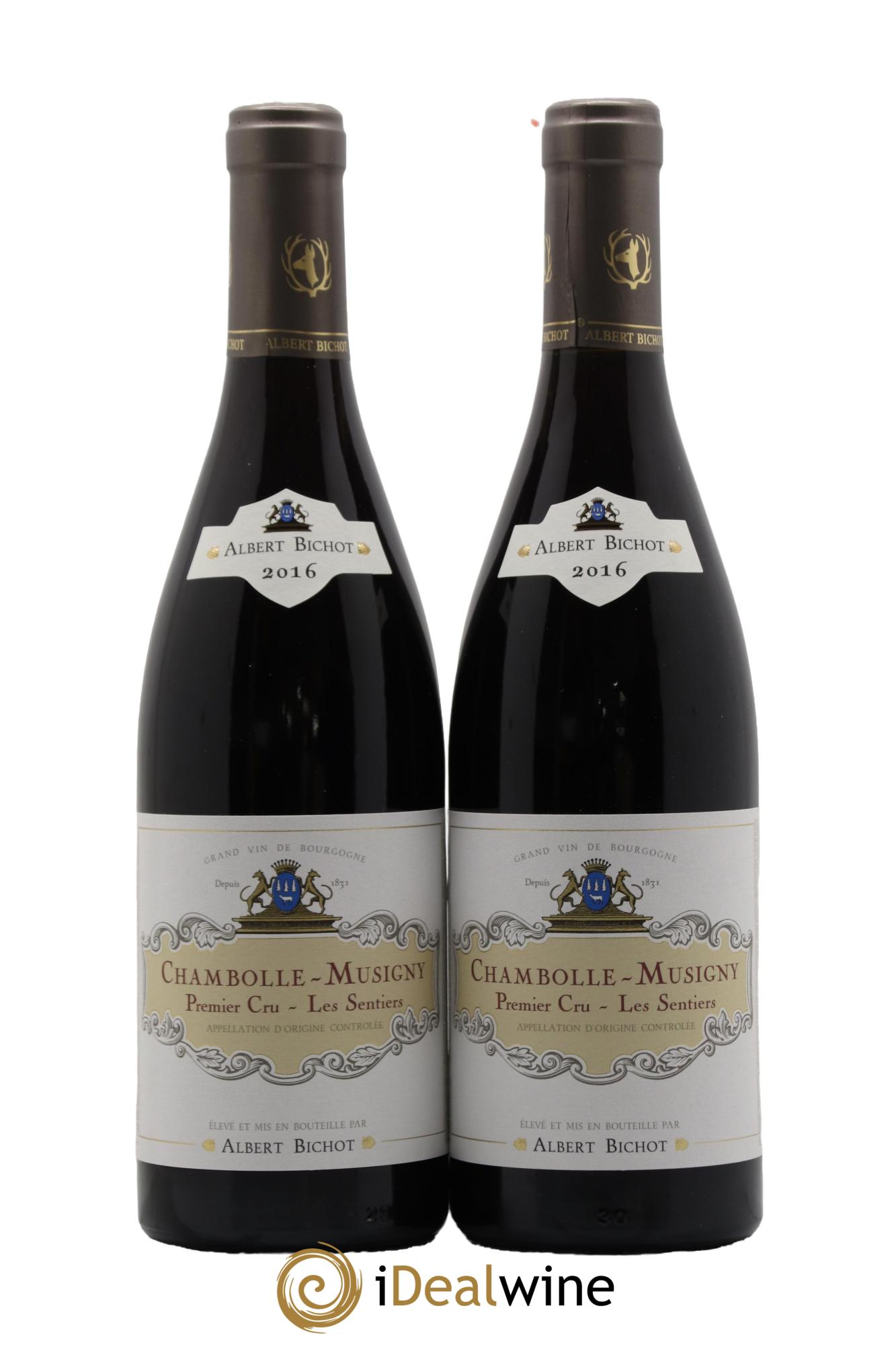 Chambolle-Musigny 1er Cru Les Sentiers Albert Bichot 2016 - Lot de 2 bouteilles - 0