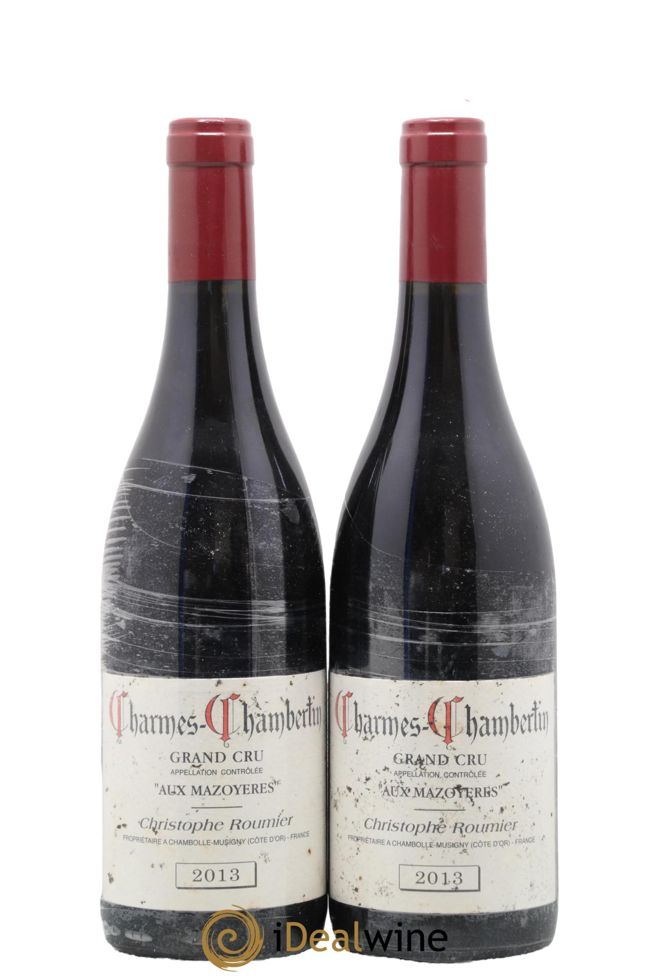 Charmes-Chambertin Grand Cru Aux Mazoyères Christophe Roumier 2013 - Lot of 2 bottles - 0