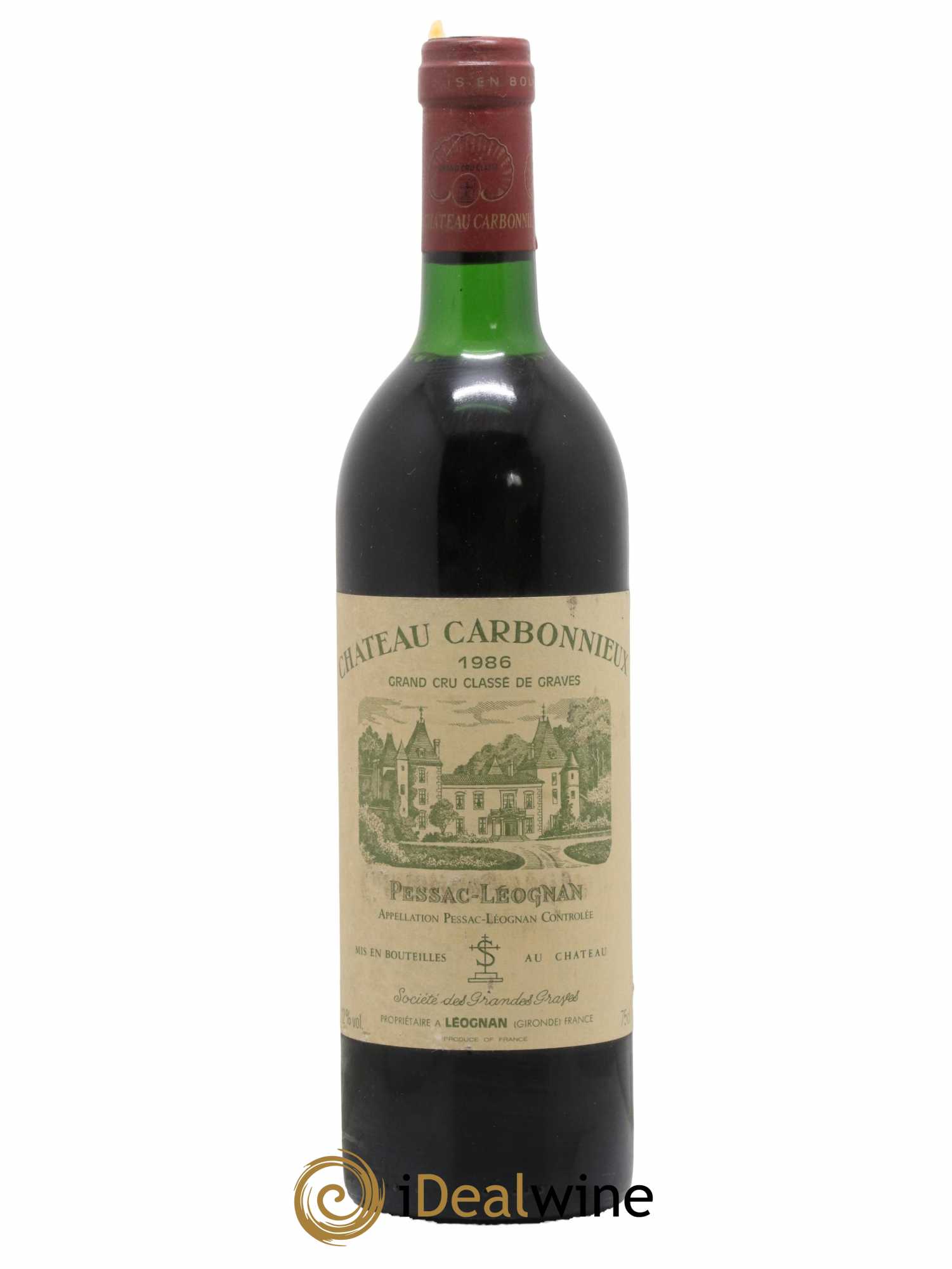 Château Carbonnieux Cru Classé de Graves 1986 - Lotto di 1 bottiglia - 0