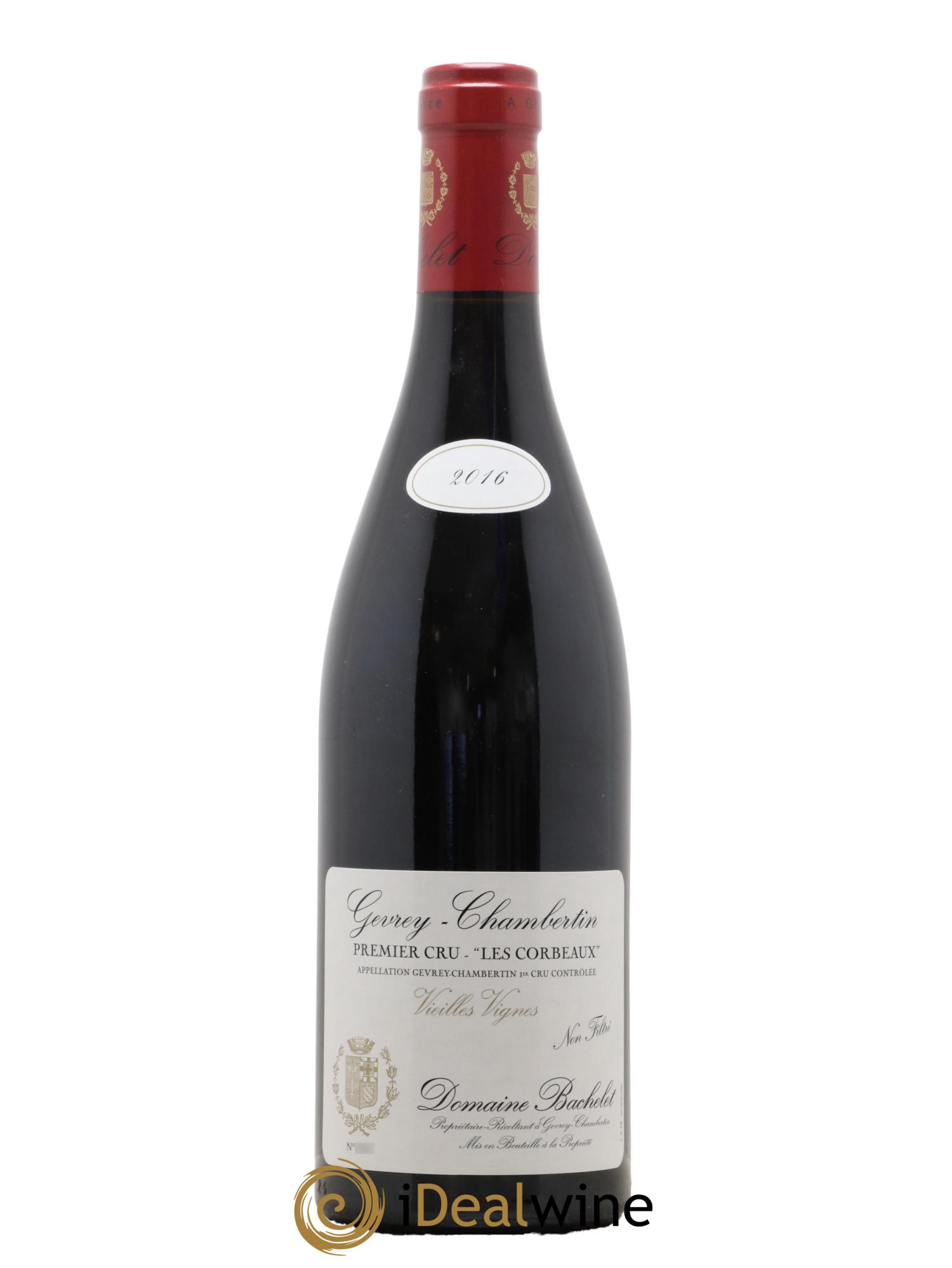 Gevrey-Chambertin 1er Cru Les Corbeaux Vieilles Vignes Denis Bachelet (Domaine) 2016 - Lot de 1 bouteille - 0