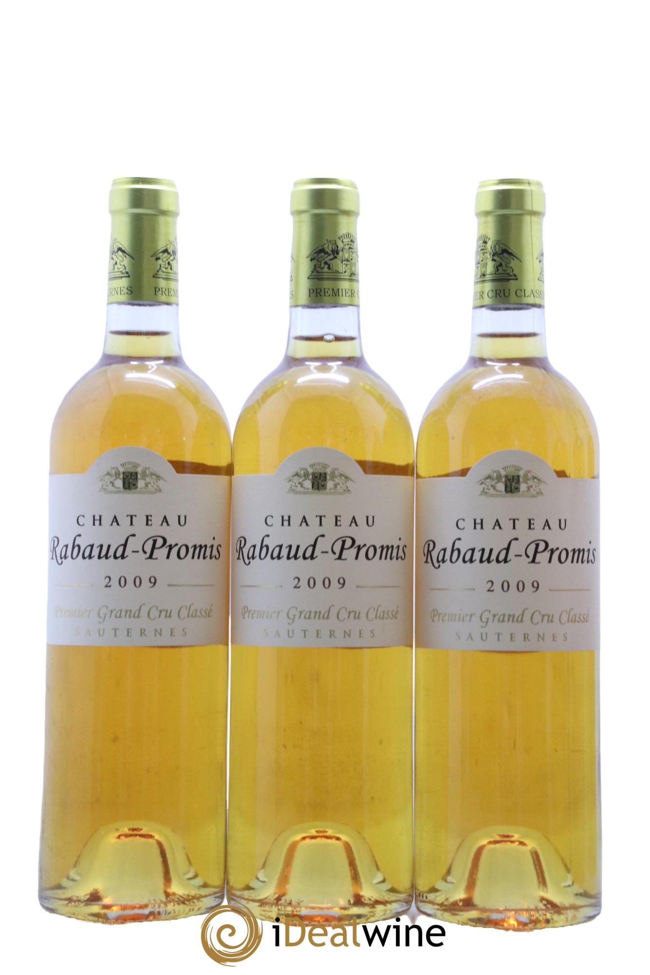 Château Rabaud Promis 1er Grand Cru Classé  2009 - Lot de 6 bouteilles - 1