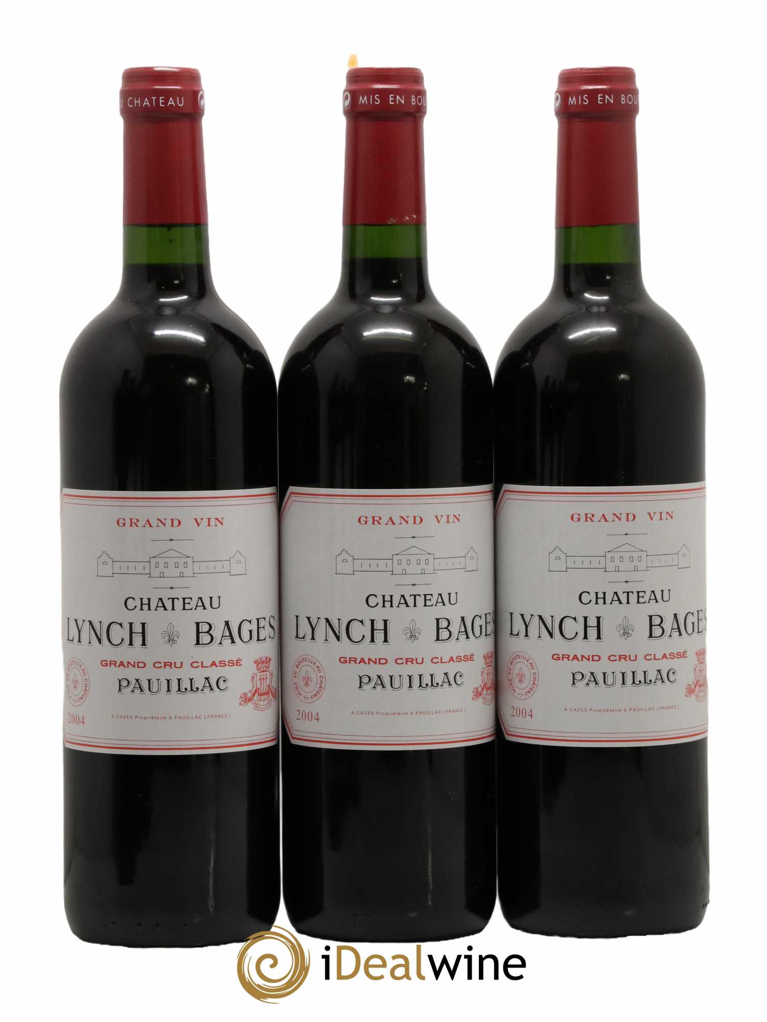 Château Lynch Bages 5ème Grand Cru Classé 2004 - Lot de 12 bouteilles - 4