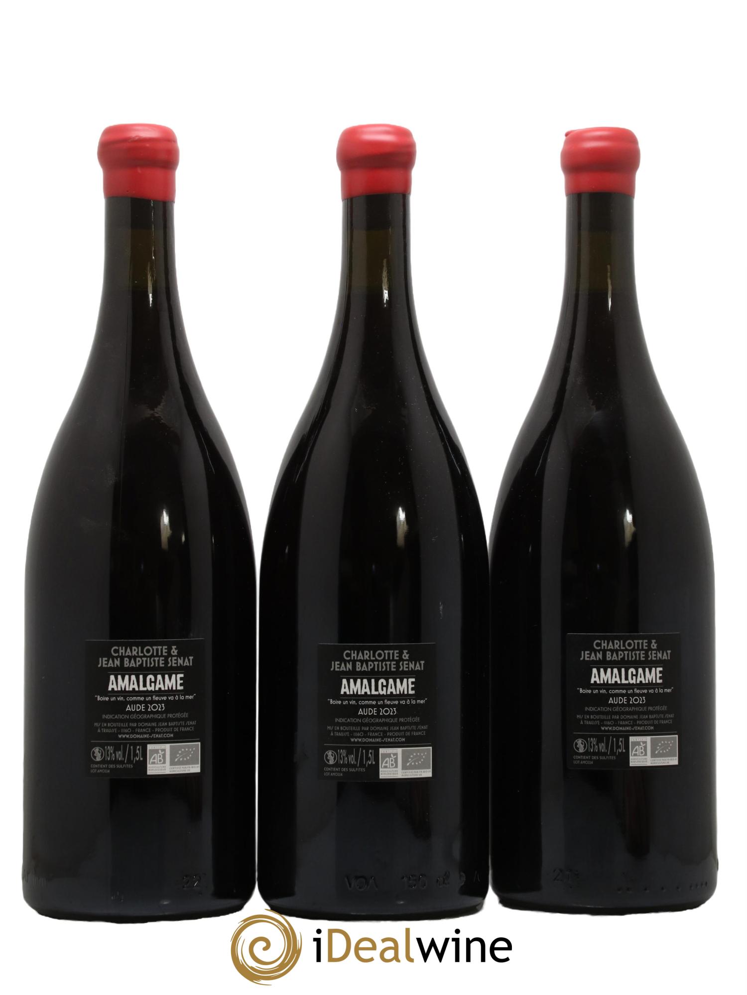 IGP Aude Amalgame Jean-Baptiste Sénat 2023 - Lot of 3 magnums - 1