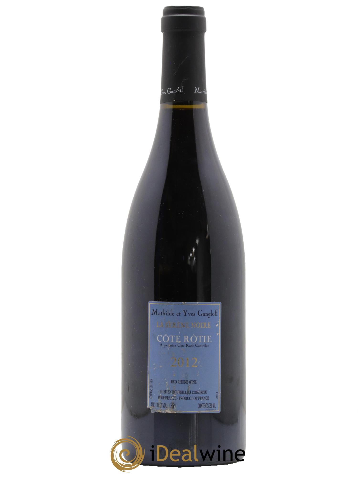 Côte-Rôtie La Sereine Noire Gangloff (Domaine) 2012 - Posten von 1 Flasche - 1