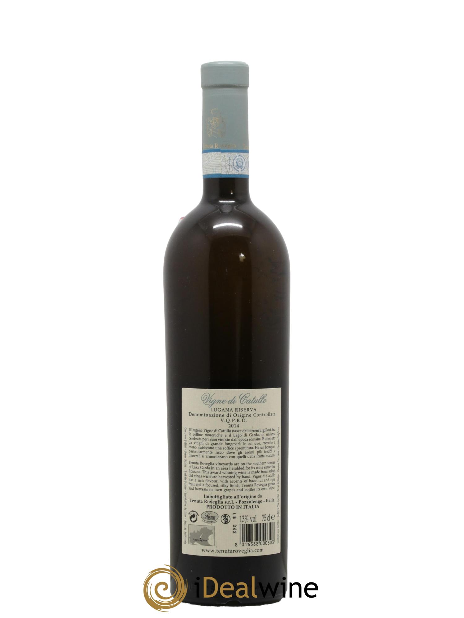 Italie Lugana Vigne Di Catullo Tenuta Roveglia 2014 - Lotto di 1 bottiglia - 1