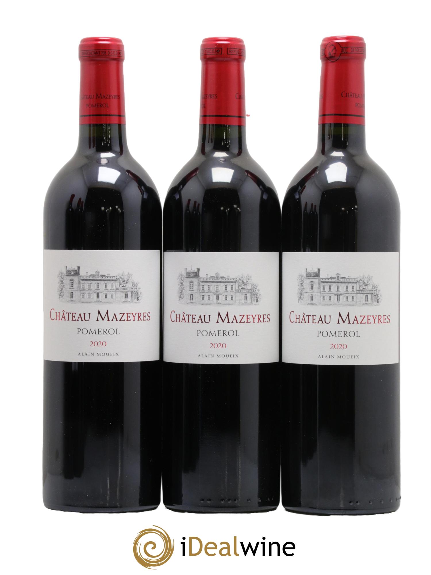 Château Mazeyres  2020 - Lot of 6 bottles - 1