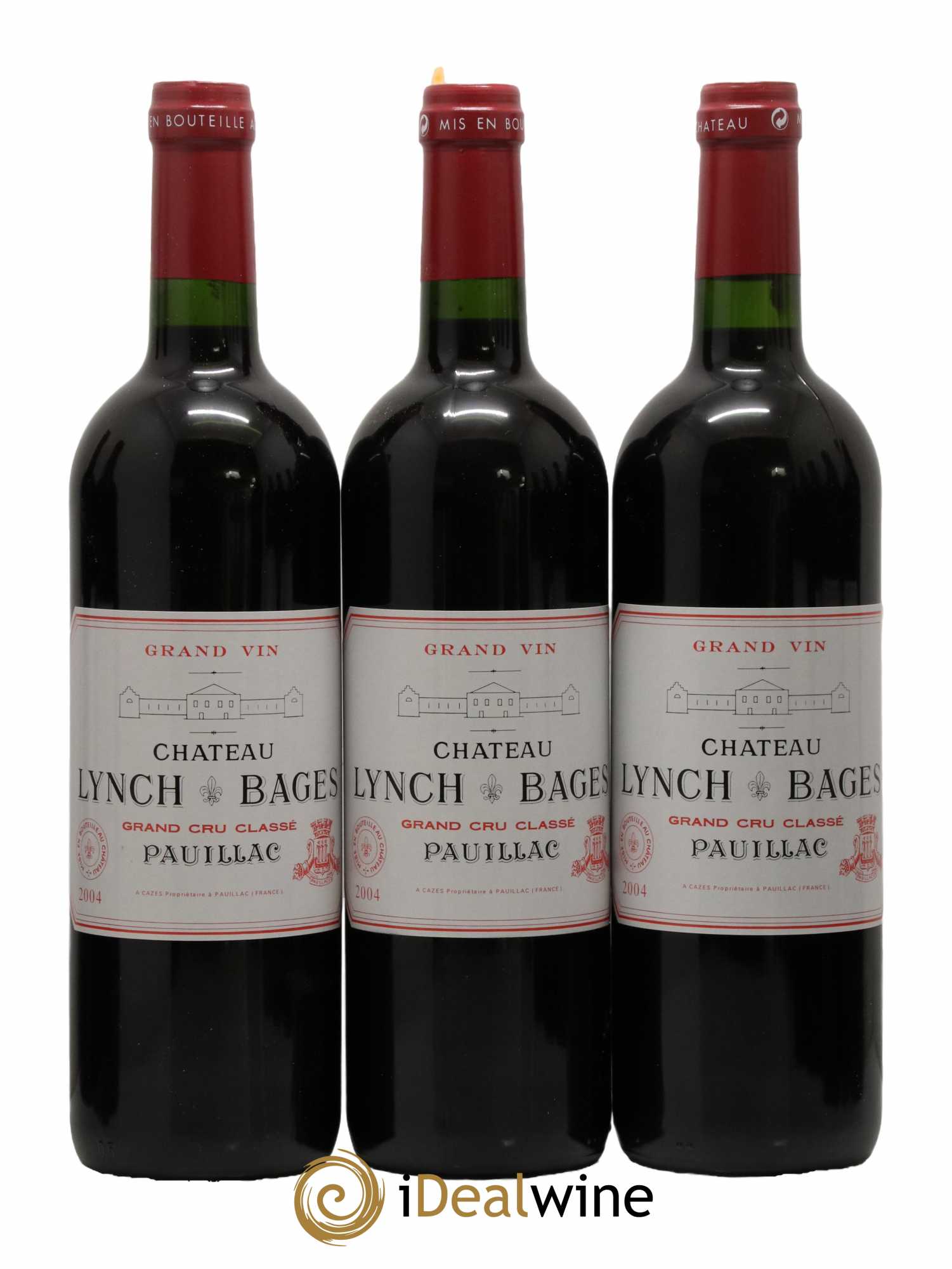 Château Lynch Bages 5ème Grand Cru Classé 2004 - Lot de 12 bouteilles - 2