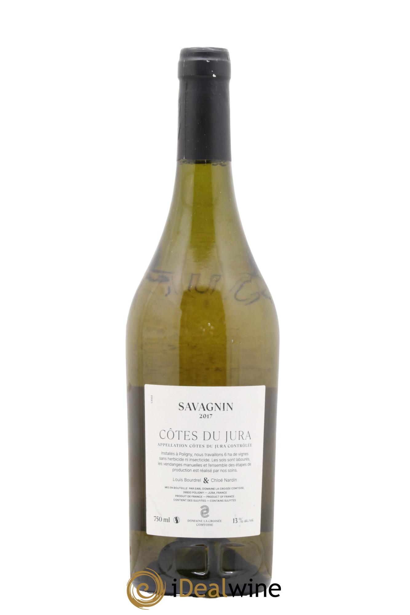 Côtes du Jura Savagnin La Croisée Comtoise 2017 - Posten von 1 Flasche - 1