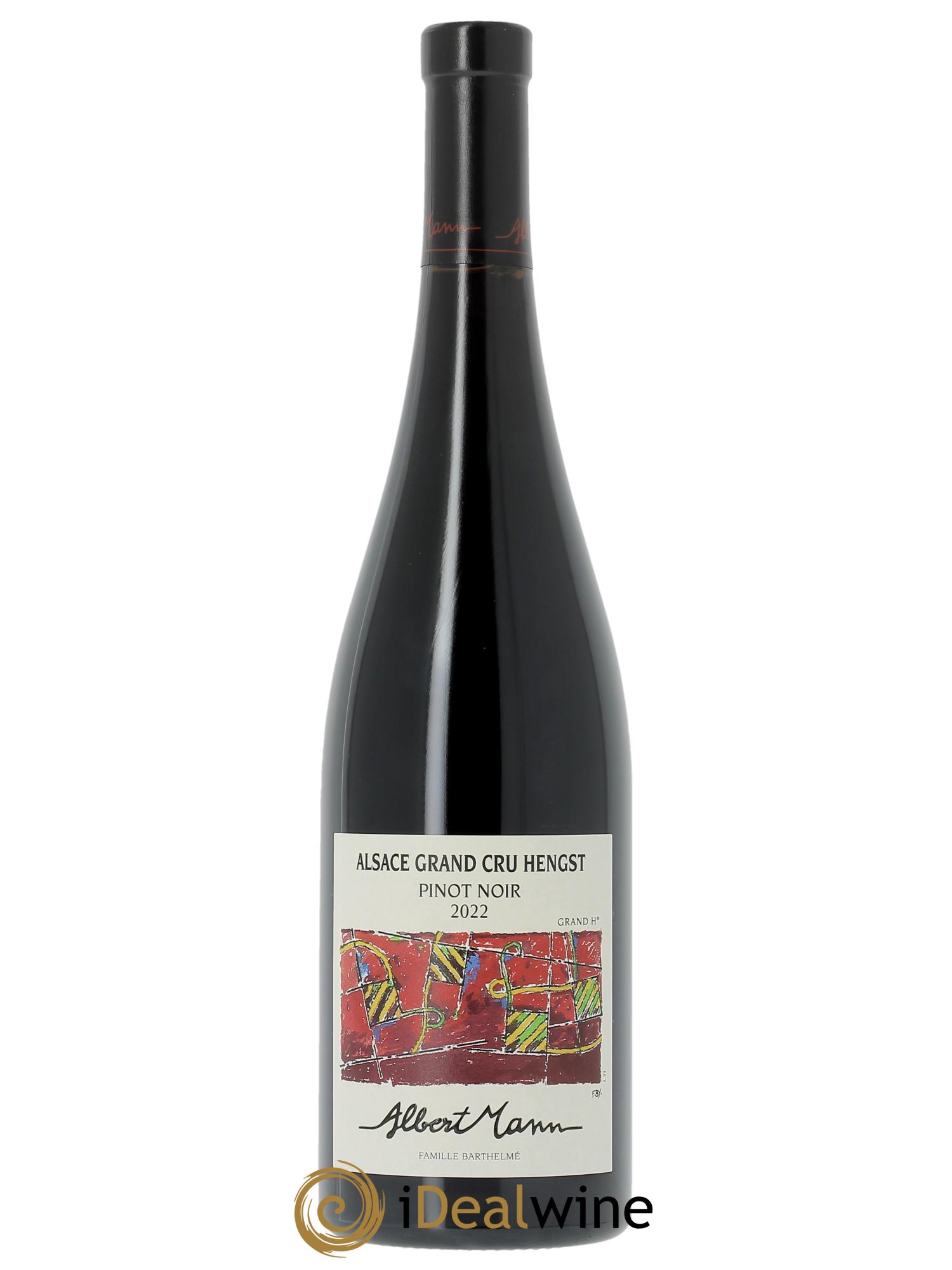 Alsace Pinot Noir Grand Cru Hengst Grand H Albert Mann  2022 - Lotto di 1 bottiglia - 0