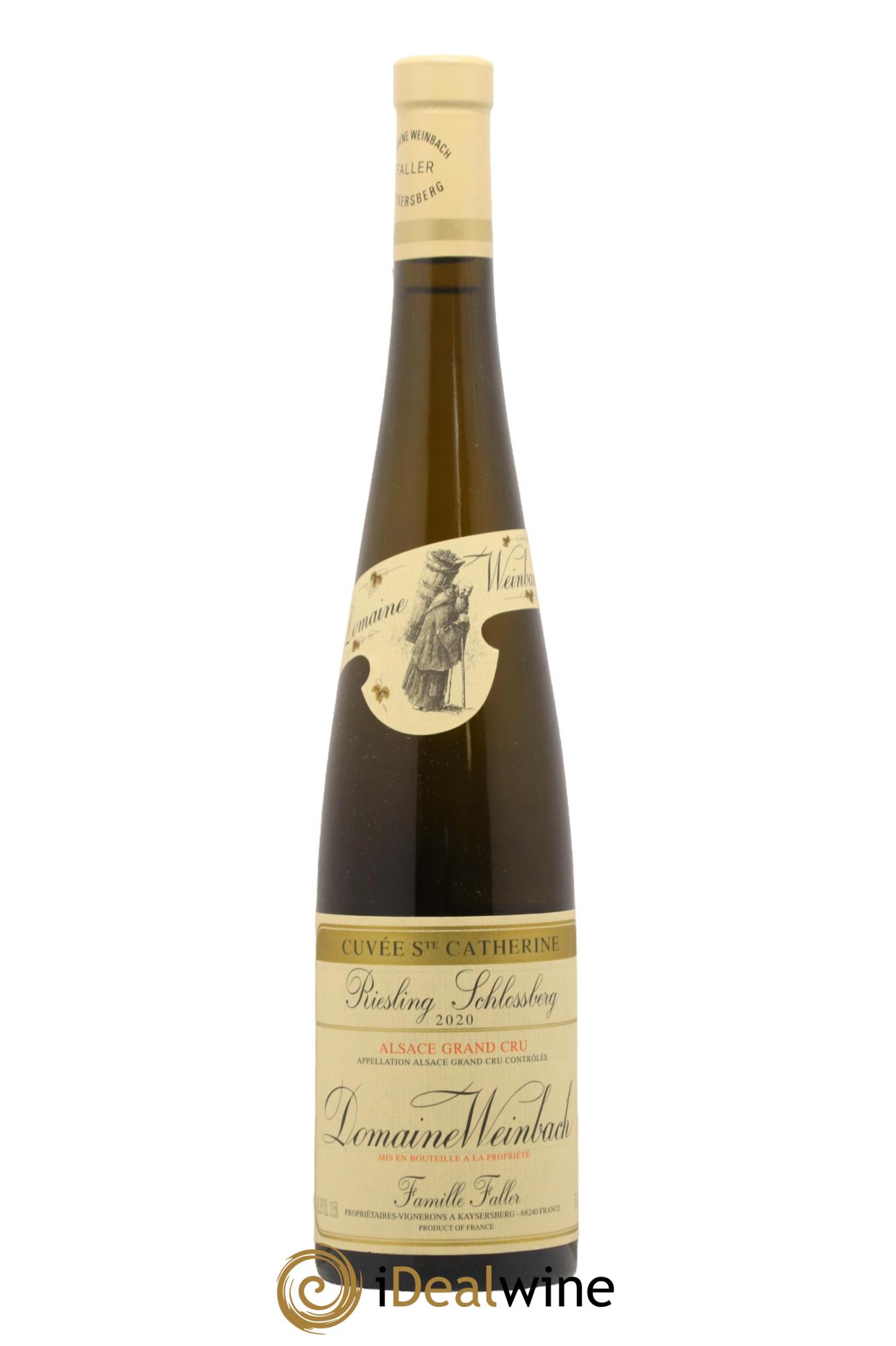 Alsace Grand Cru Riesling Schlossberg Cuvée Sainte Catherine Weinbach (Domaine) 2020 - Lot de 1 bouteille - 0