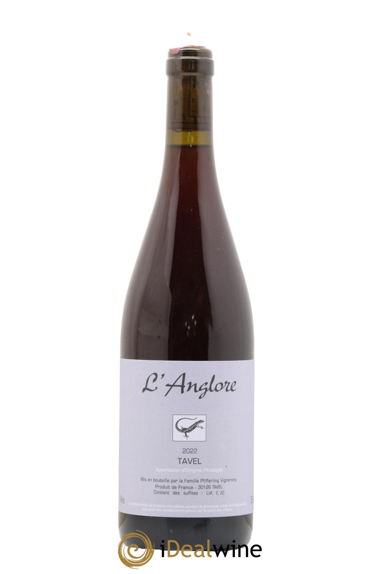 Tavel L'Anglore 2022 - Lot de 1 bouteille - 0