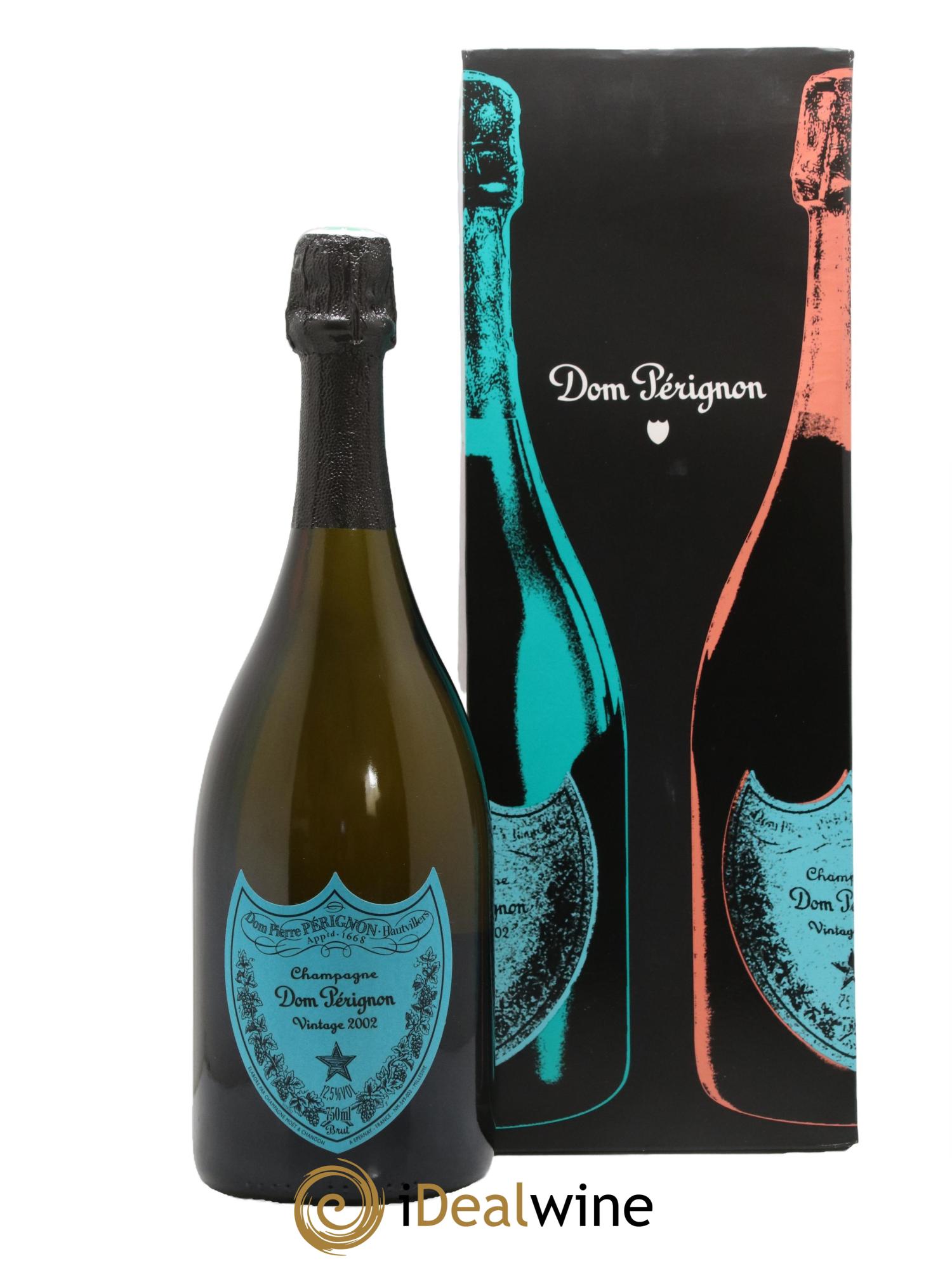 Champagne Dom Pérignon Edition Limitée Andy Warhol 2002 - Lotto di 1 bottiglia - 0