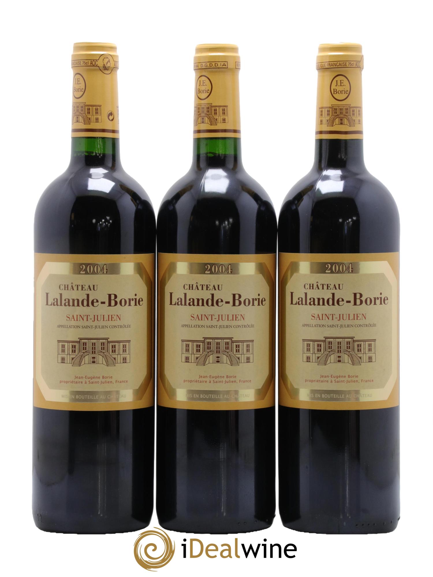 Château Lalande Borie 2004 - Lot of 12 bottles - 2