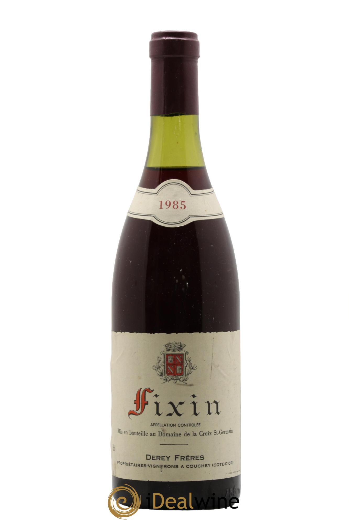 Fixin Domaine Derey 1985 - Lot de 1 bouteille - 0