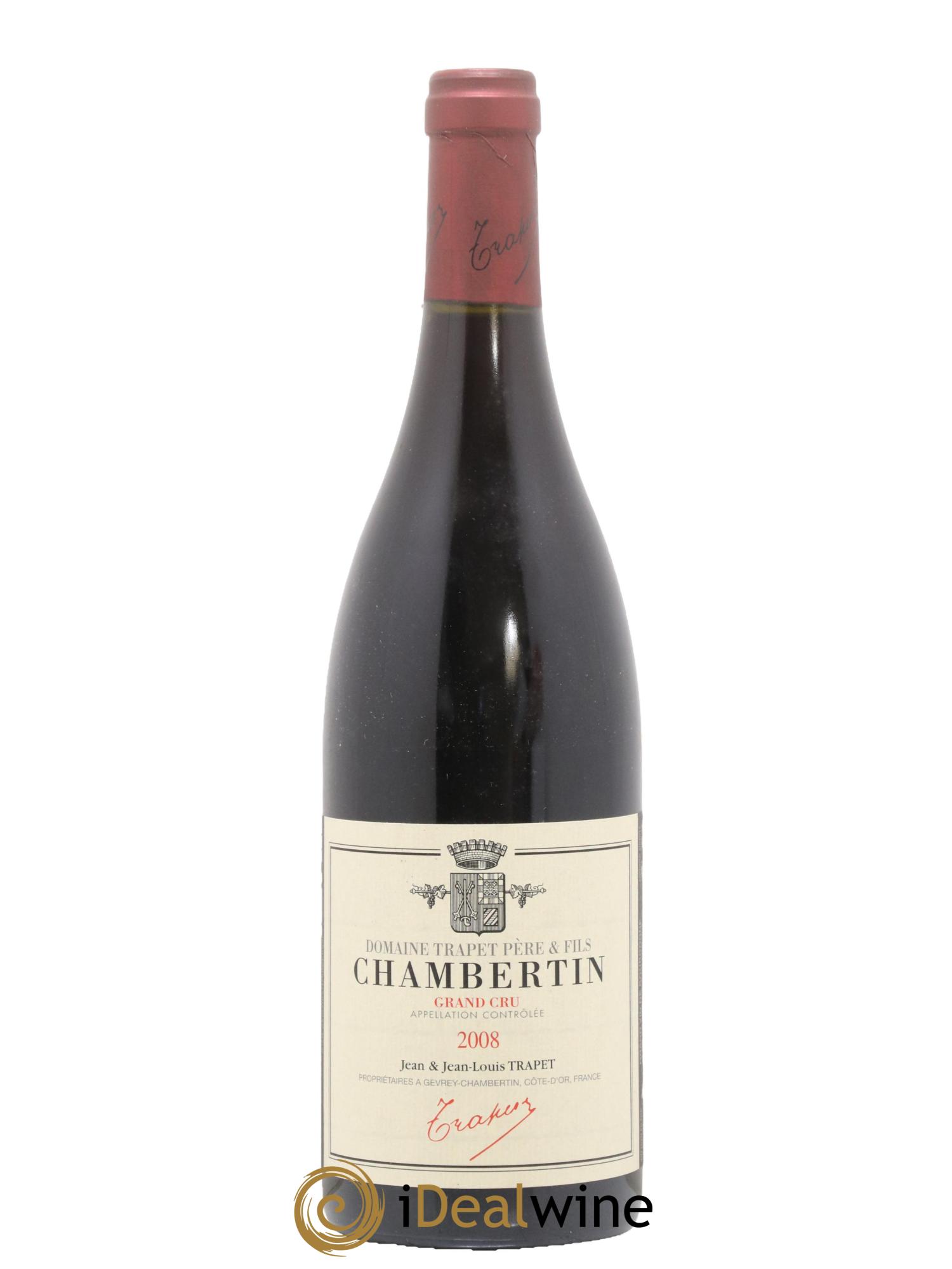 Chambertin Grand Cru Domaine Trapet 2008 - Posten von 1 Flasche - 0