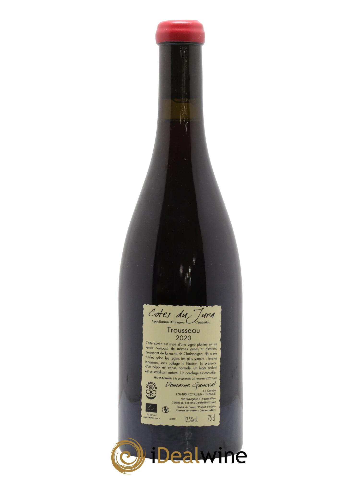 Côtes du Jura Plein Sud Jean-François Ganevat (Domaine) 2020 - Lot de 1 bouteille - 1