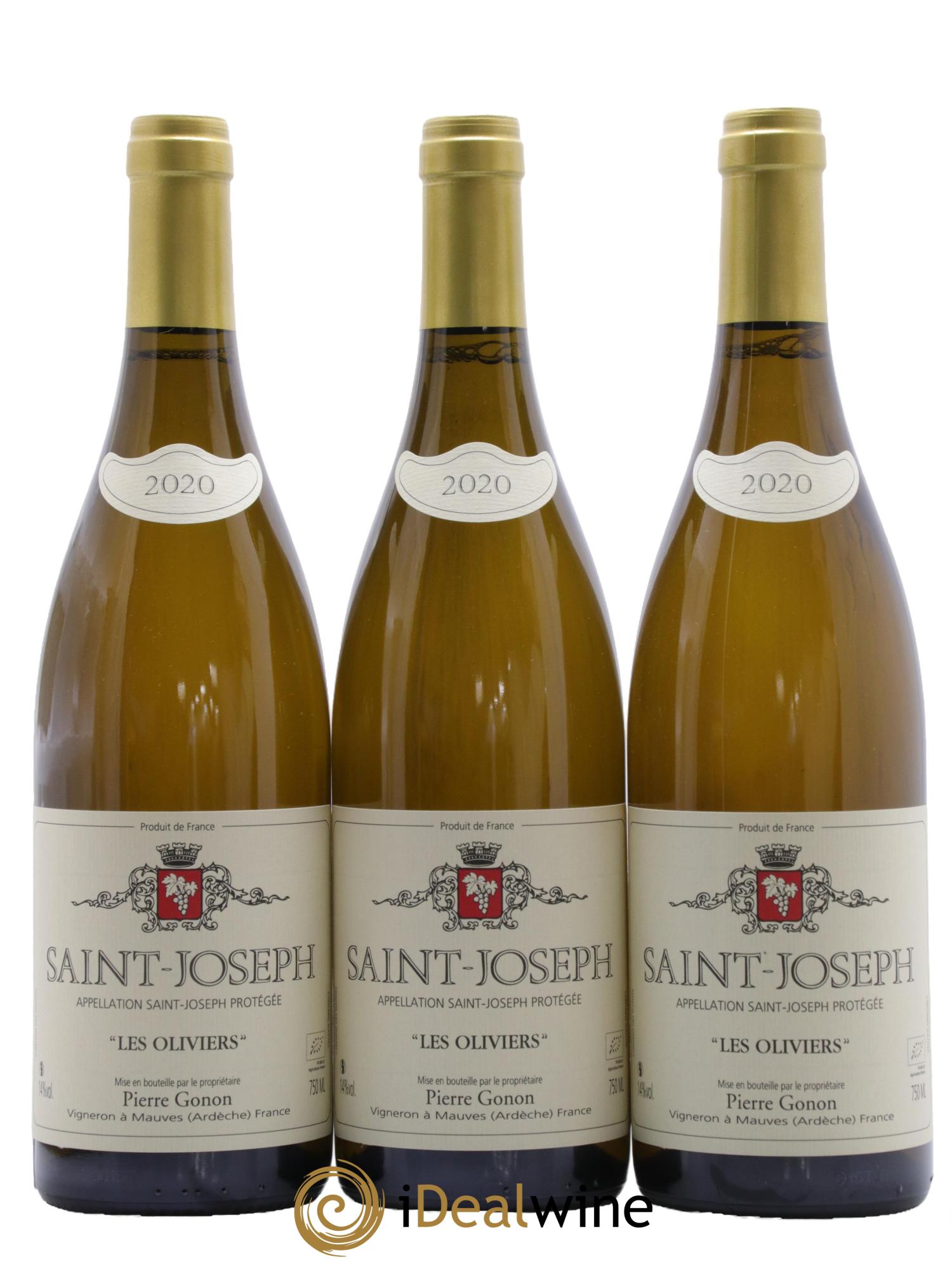 Saint-Joseph Les Oliviers Gonon (Domaine) 2020 - Lot of 3 bottles - 0