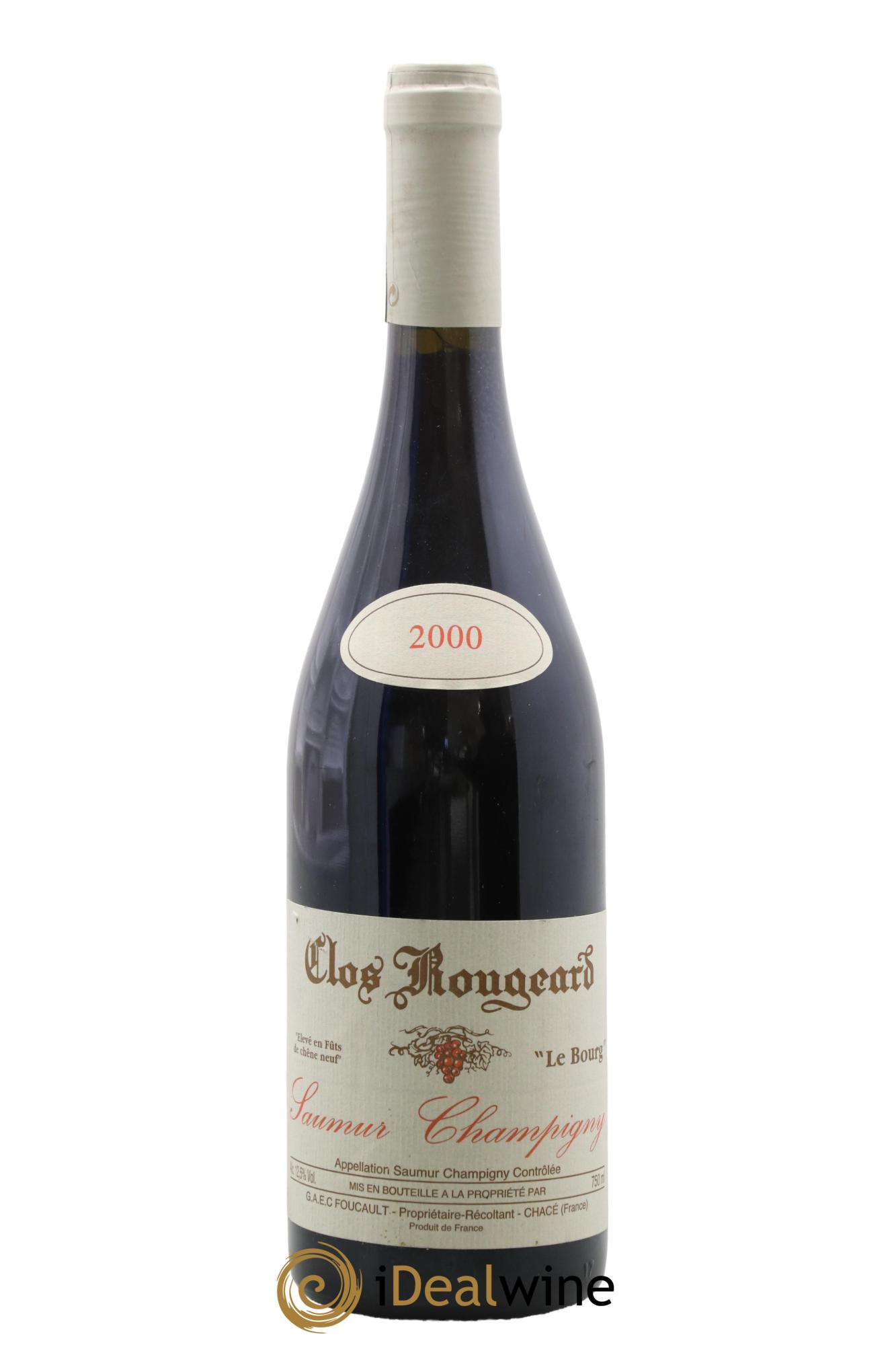 Saumur-Champigny Le Bourg Clos Rougeard 2000 - Lot de 1 bouteille - 0