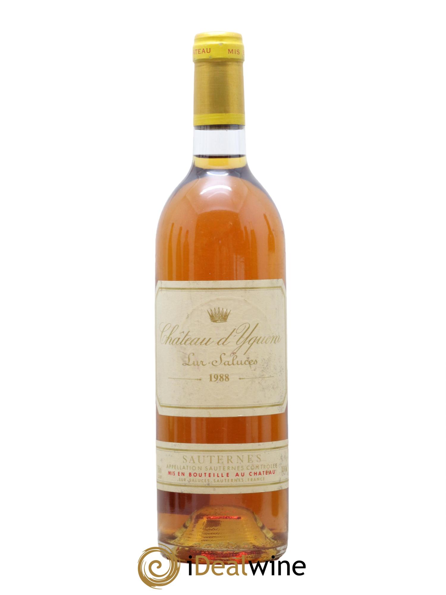 Château d' Yquem 1er Cru Classé Supérieur 1988 - Lot of 1 bottle - 0