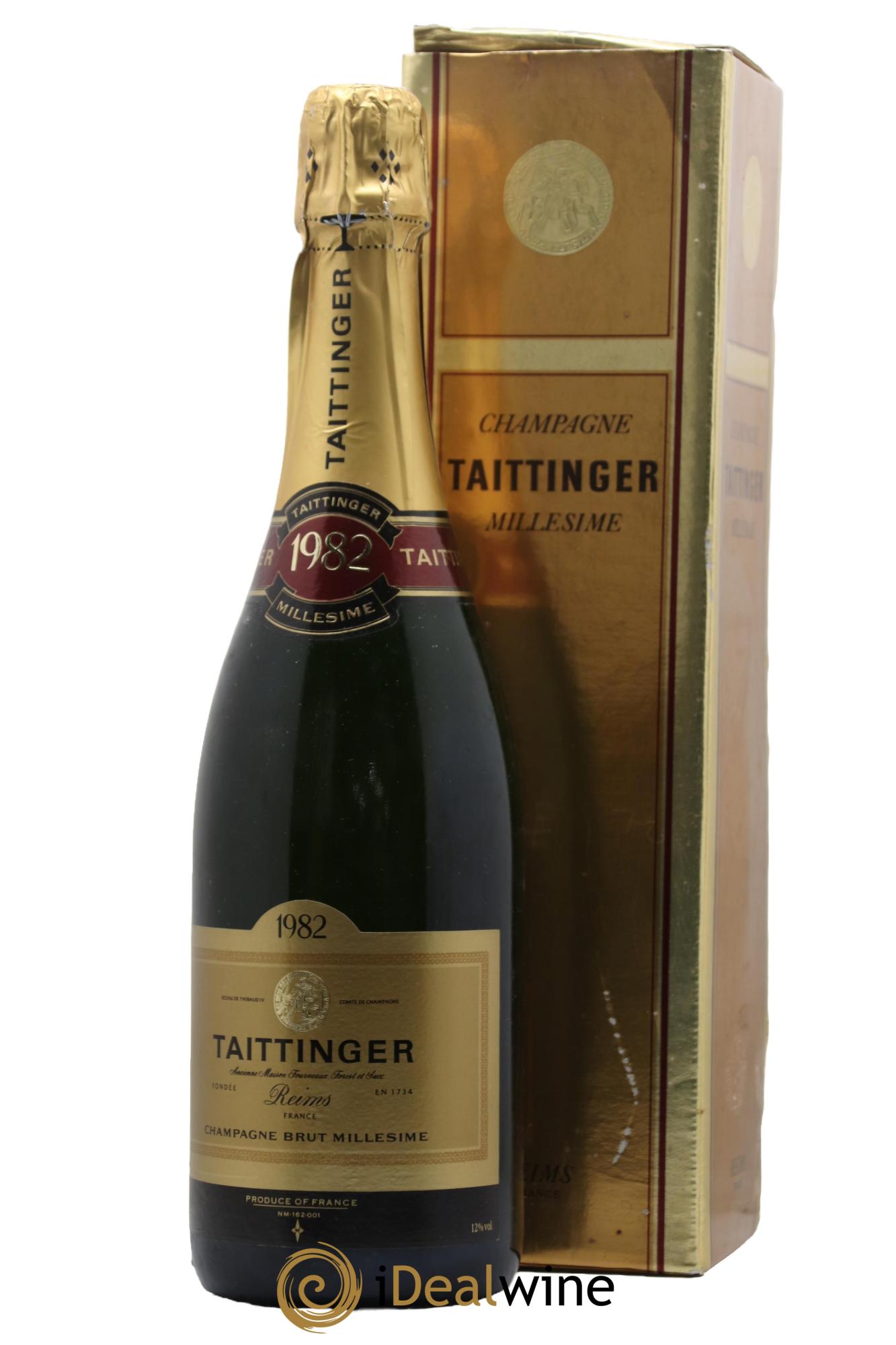 Brut Millésimé Taittinger 1982 - Lot de 1 bouteille - 0