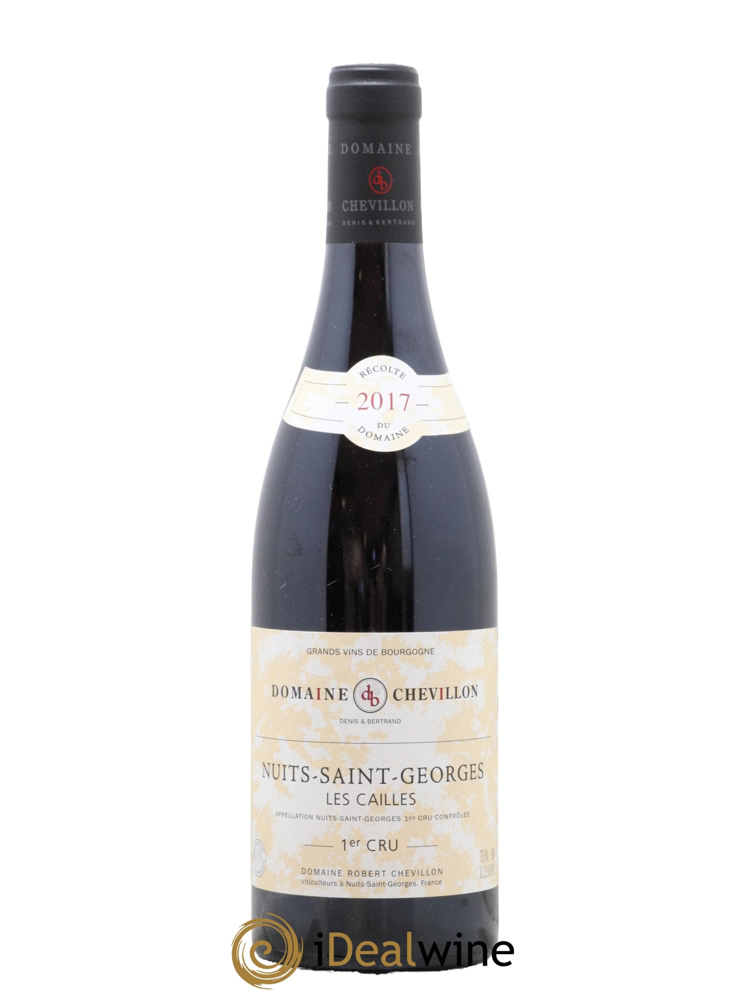 Nuits Saint-Georges 1er Cru Les Cailles Robert Chevillon 2017 - Lot de 1 bouteille - 0