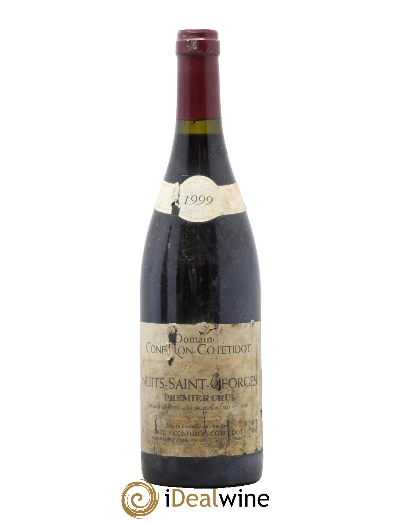 Nuits Saint-Georges 1er Cru Confuron-Cotetidot 1999 - Lot de 1 bouteille - 0