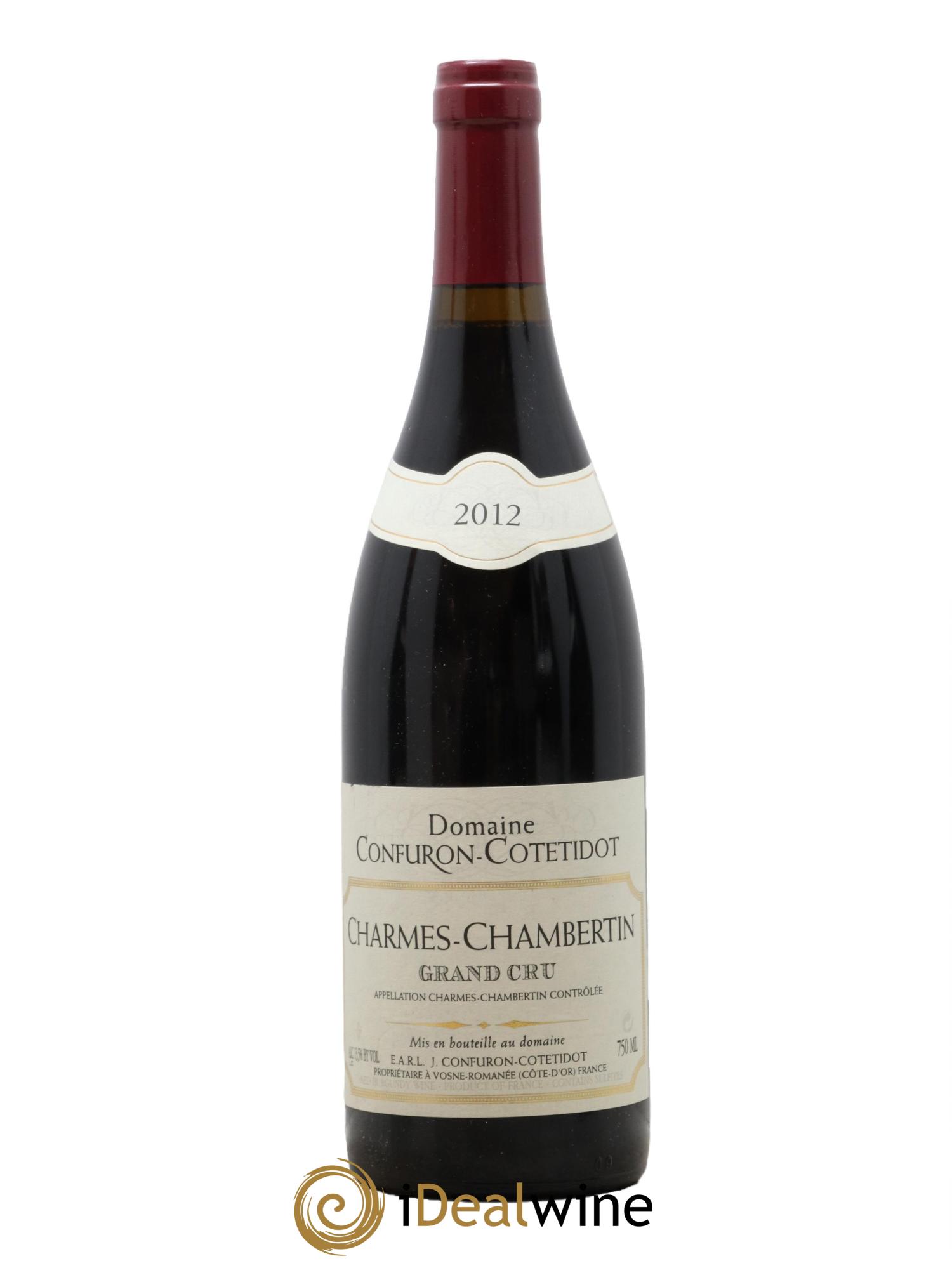 Charmes-Chambertin Grand Cru Confuron-Cotetidot 2012 - Posten von 1 Flasche - 0