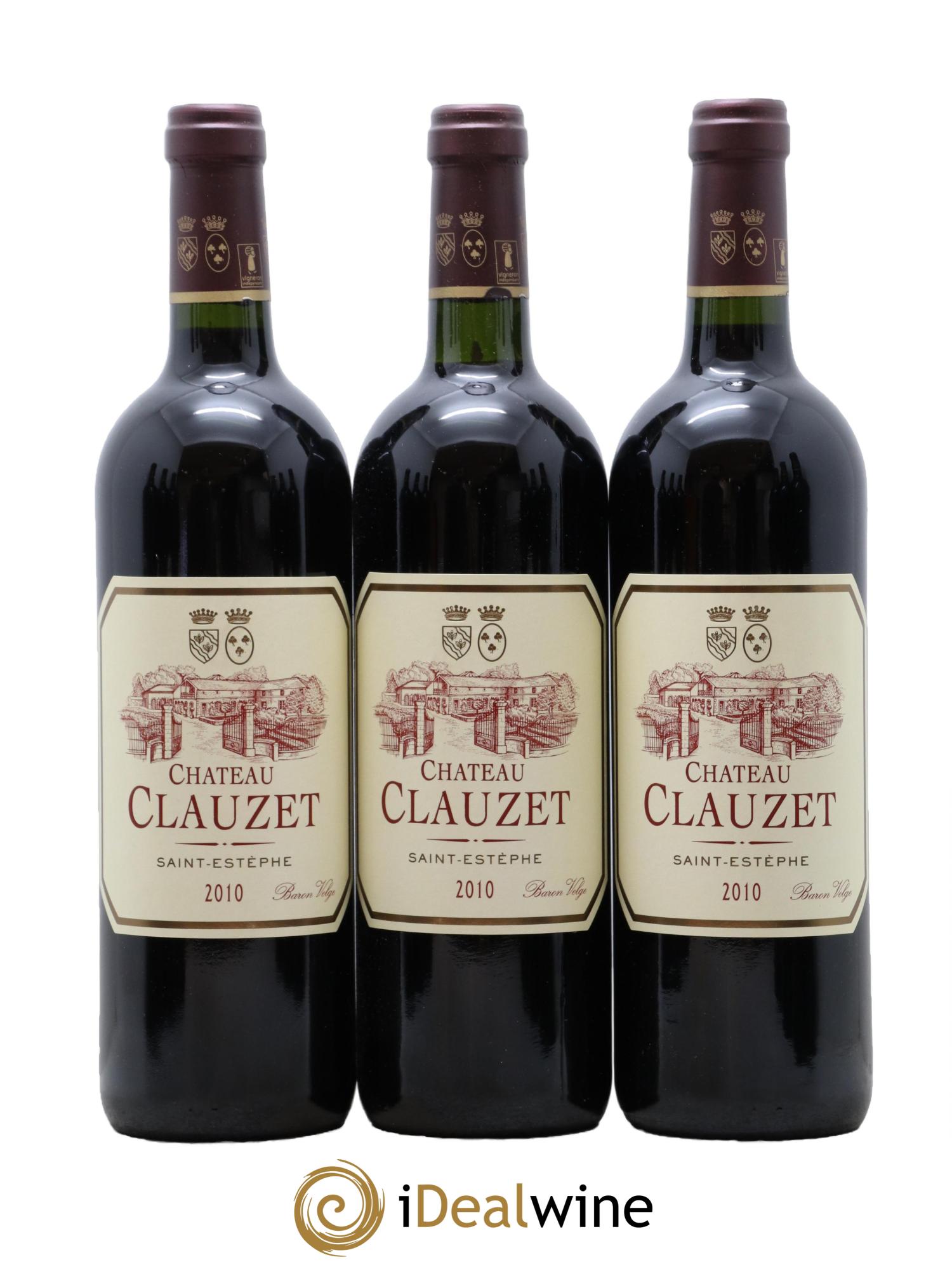 Château Clauzet 2010 - Lot de 12 bouteilles - 3