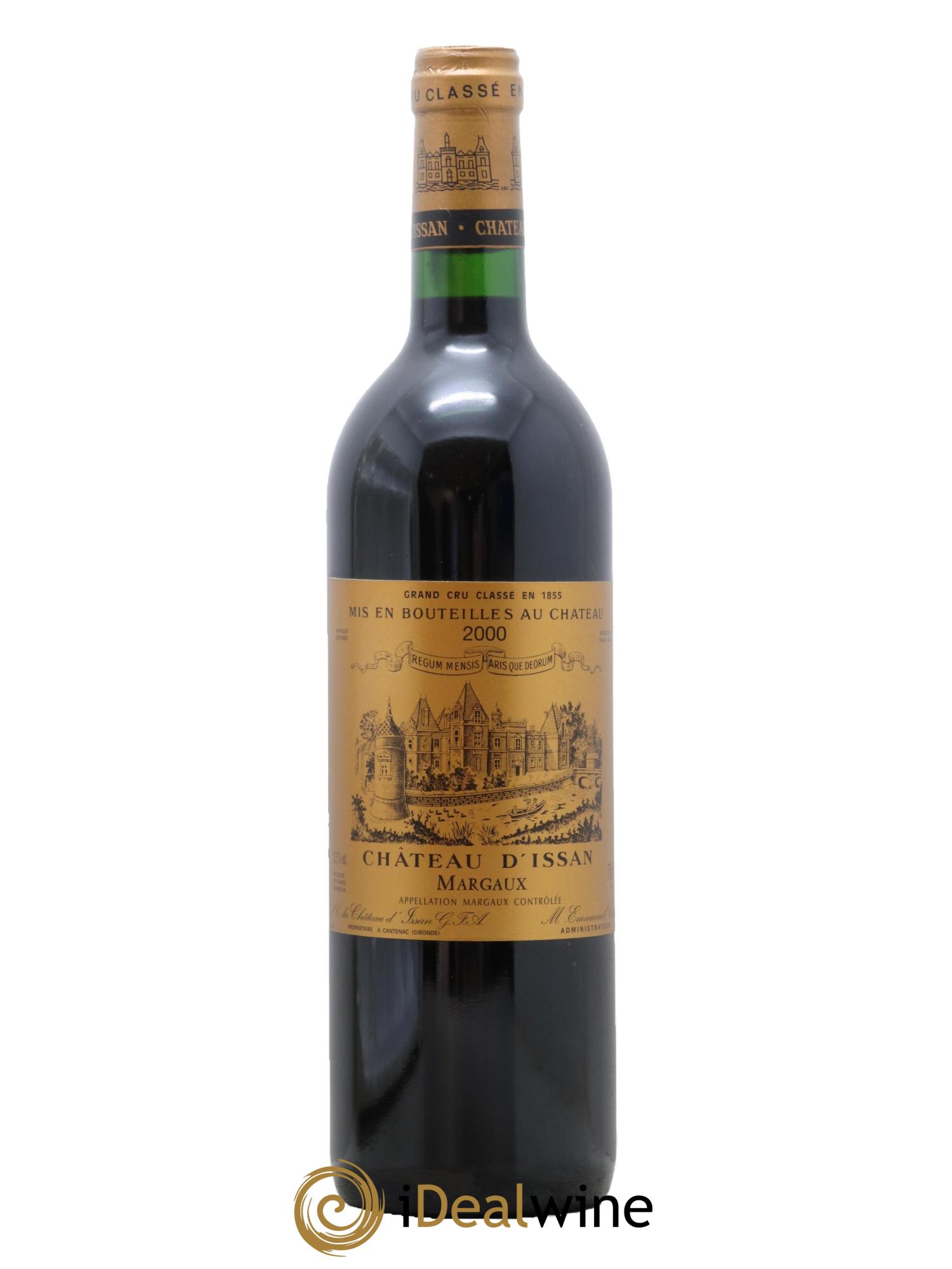 Château d'Issan 3ème Grand Cru Classé 2000 - Lot de 1 bouteille - 0