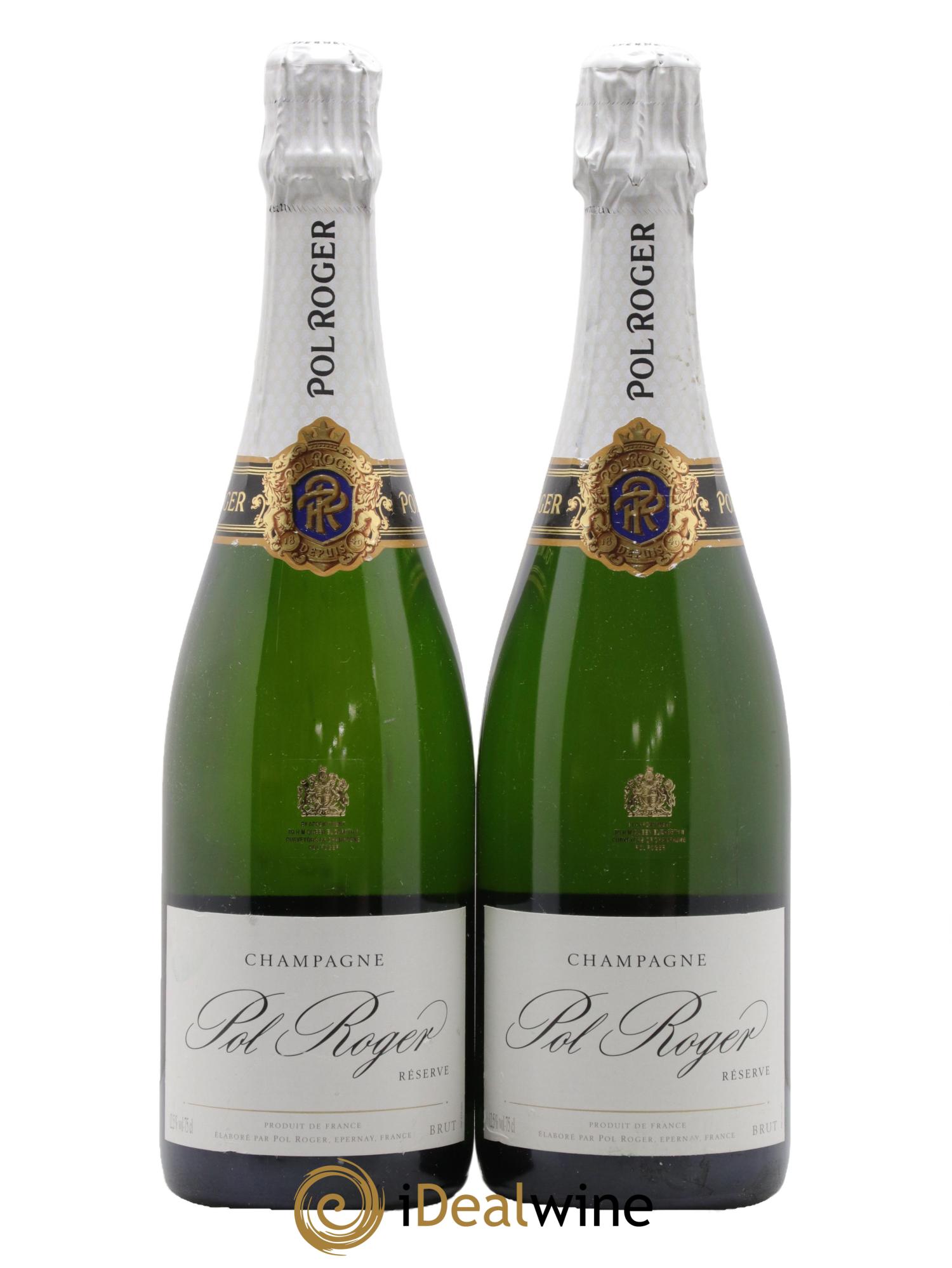 Brut Réserve Pol Roger - Lot de 2 bouteilles - 0