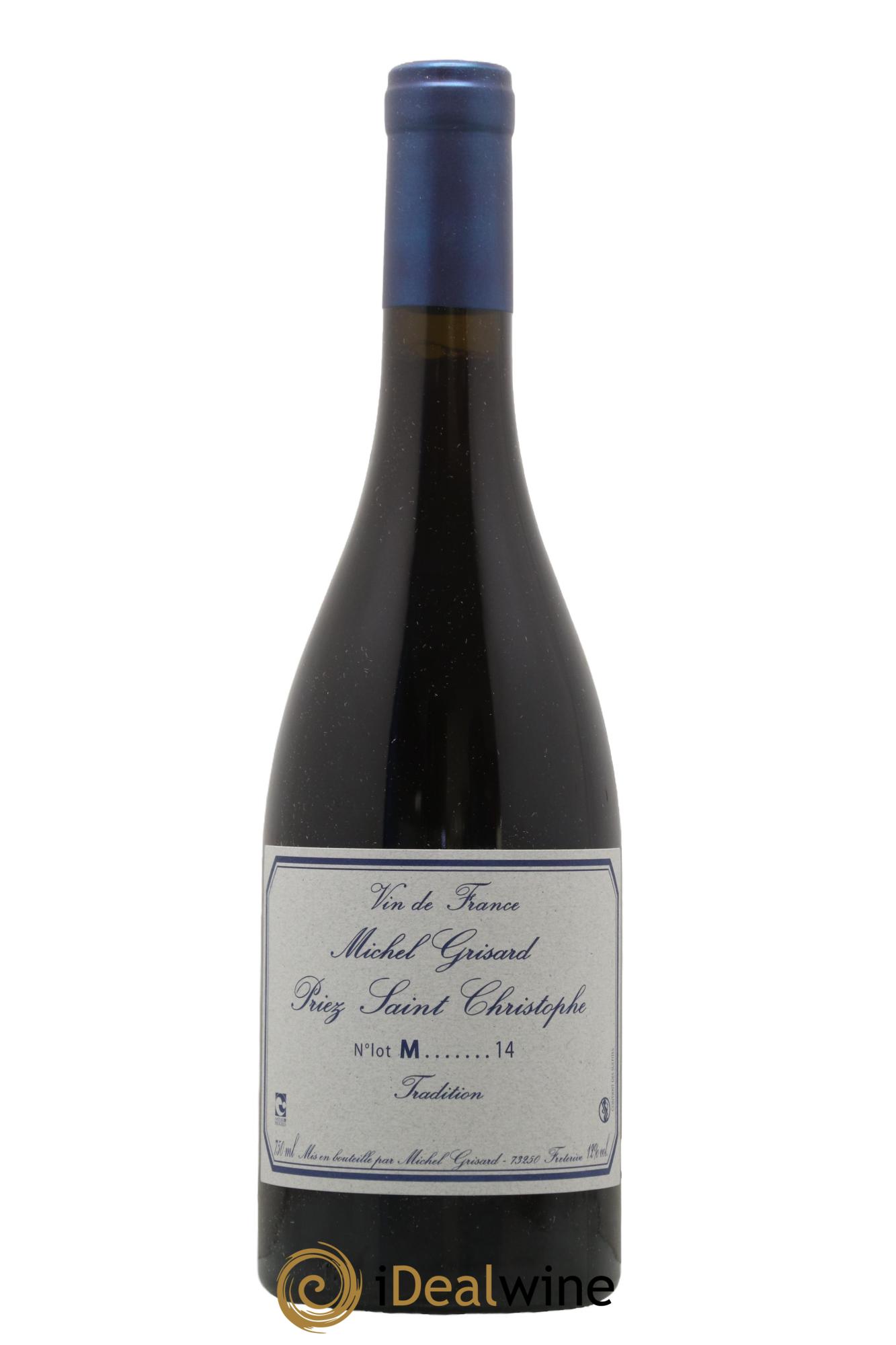 Vin de France Priez Saint Christophe Michel Grisard 2014 - Lotto di 1 bottiglia - 0