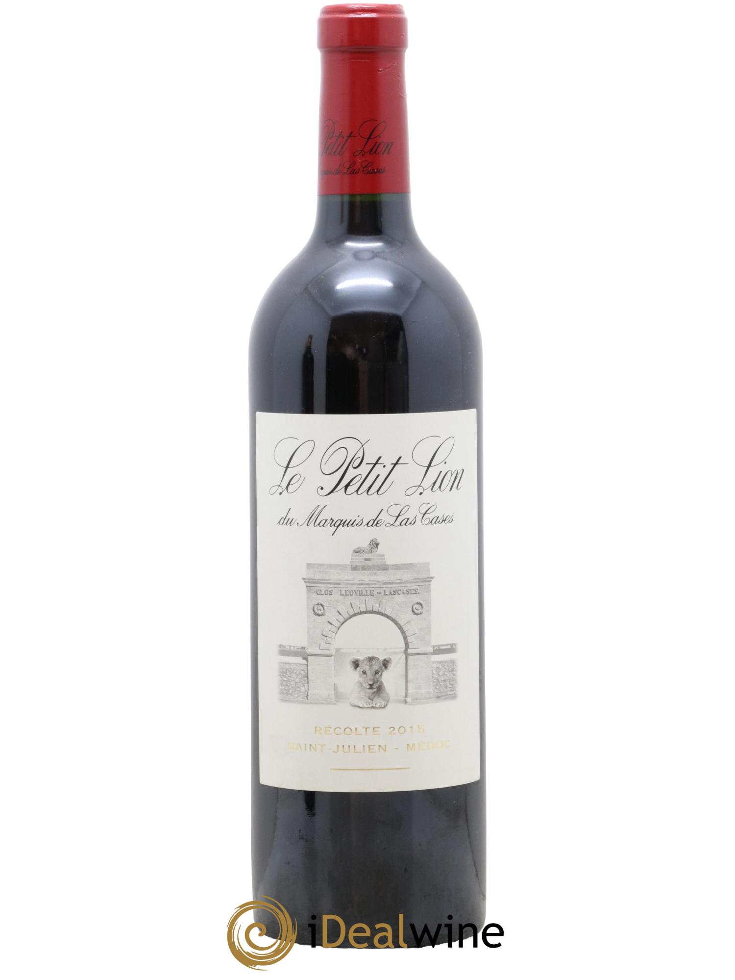 Le Petit Lion du Marquis de Las Cases Second Vin  2015 - Lotto di 1 bottiglia - 0