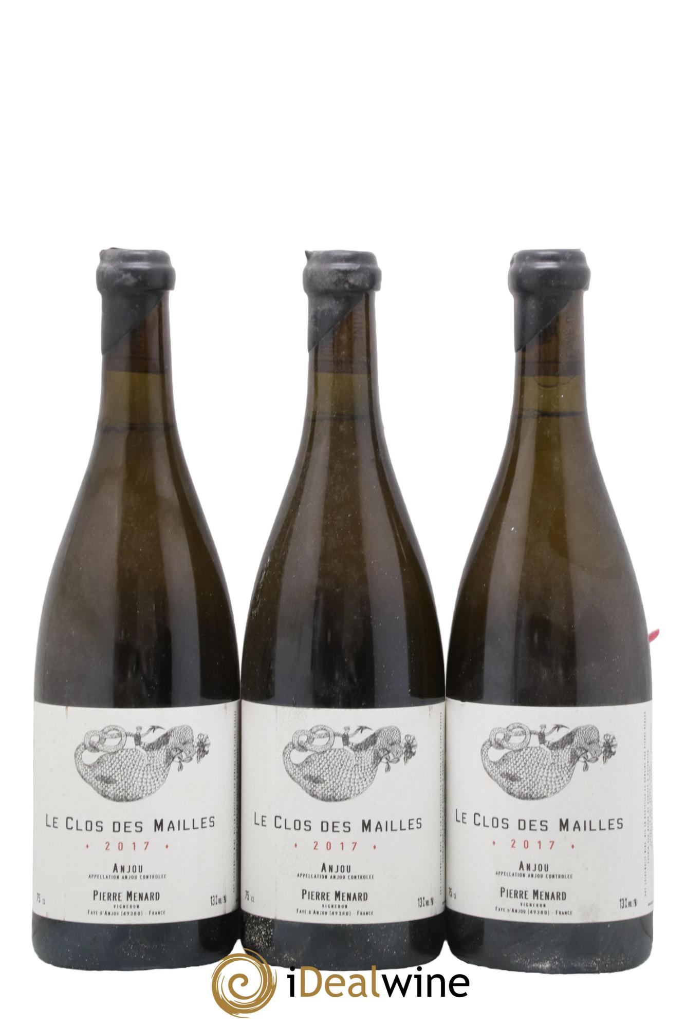 Anjou Le Clos des Mailles Pierre Ménard 2017 - Posten von 3 Flaschen - 0