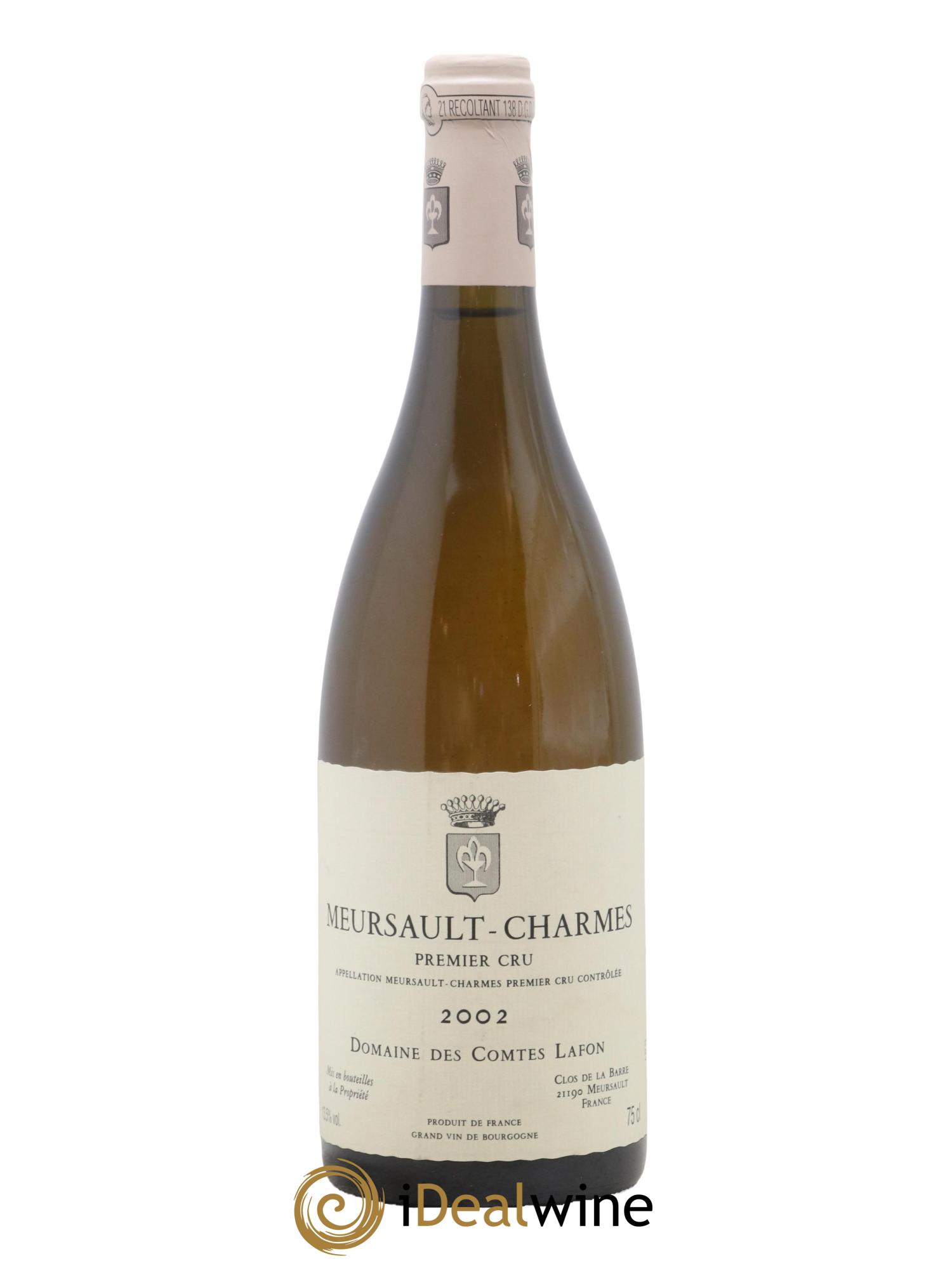 Meursault PREMIER_CRU - Charmes Comtes Lafon (Domaine des)